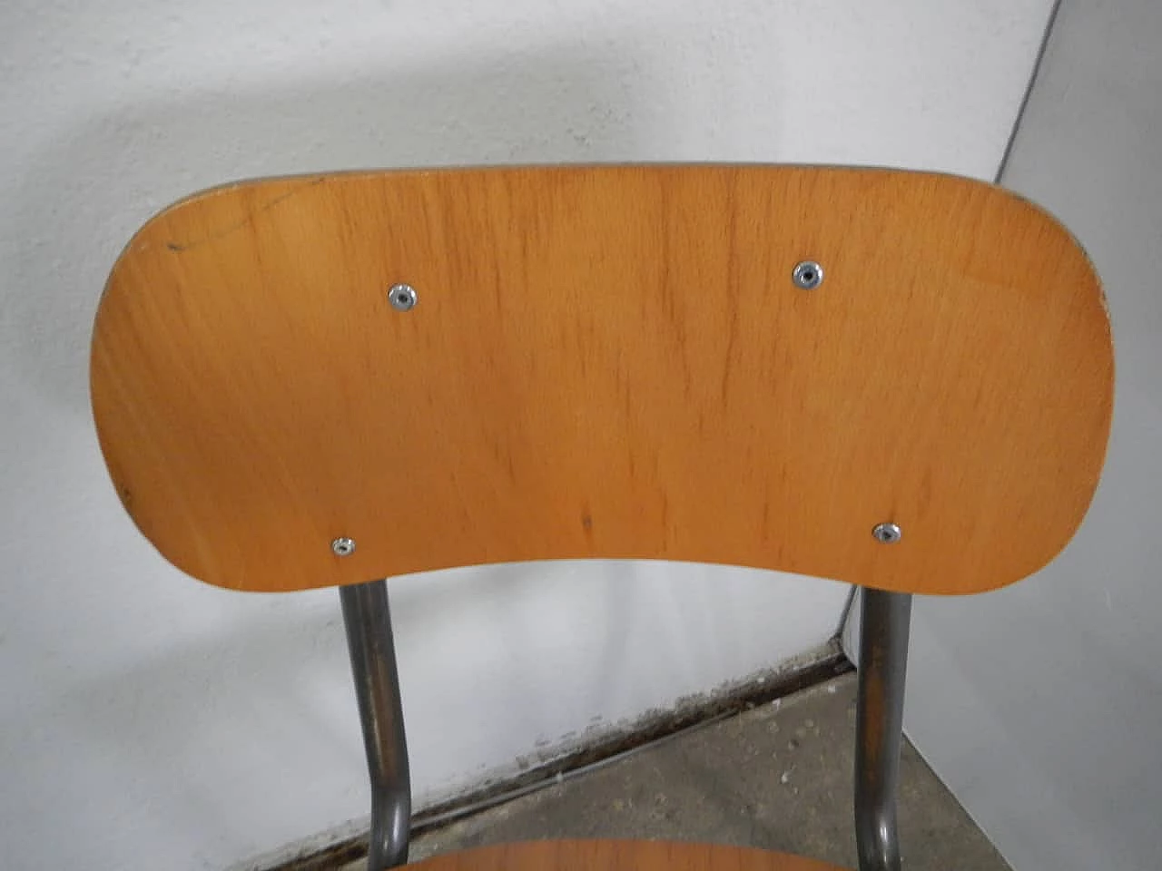 Bent beech office chair, 50s 1229234