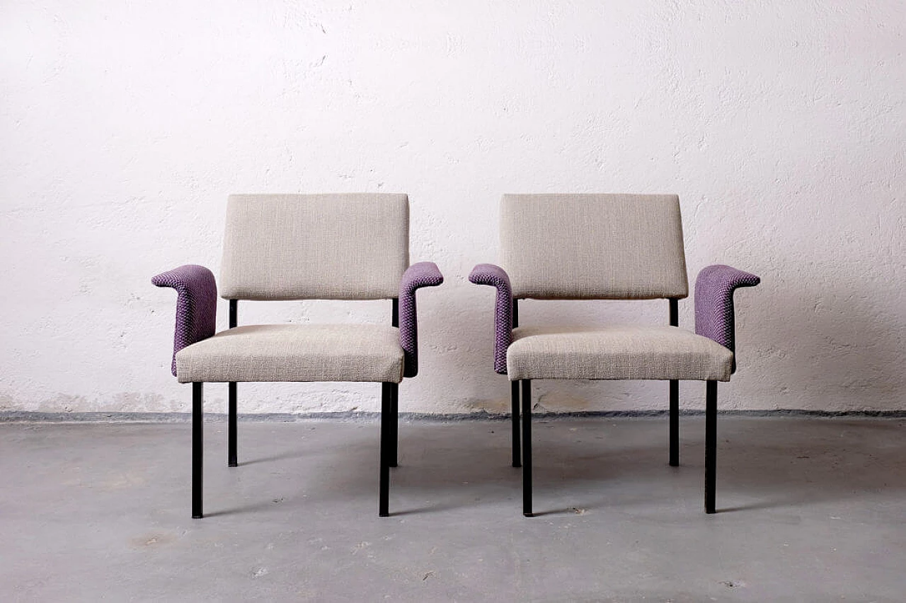 Pair of armchairs, 1950s 1231687