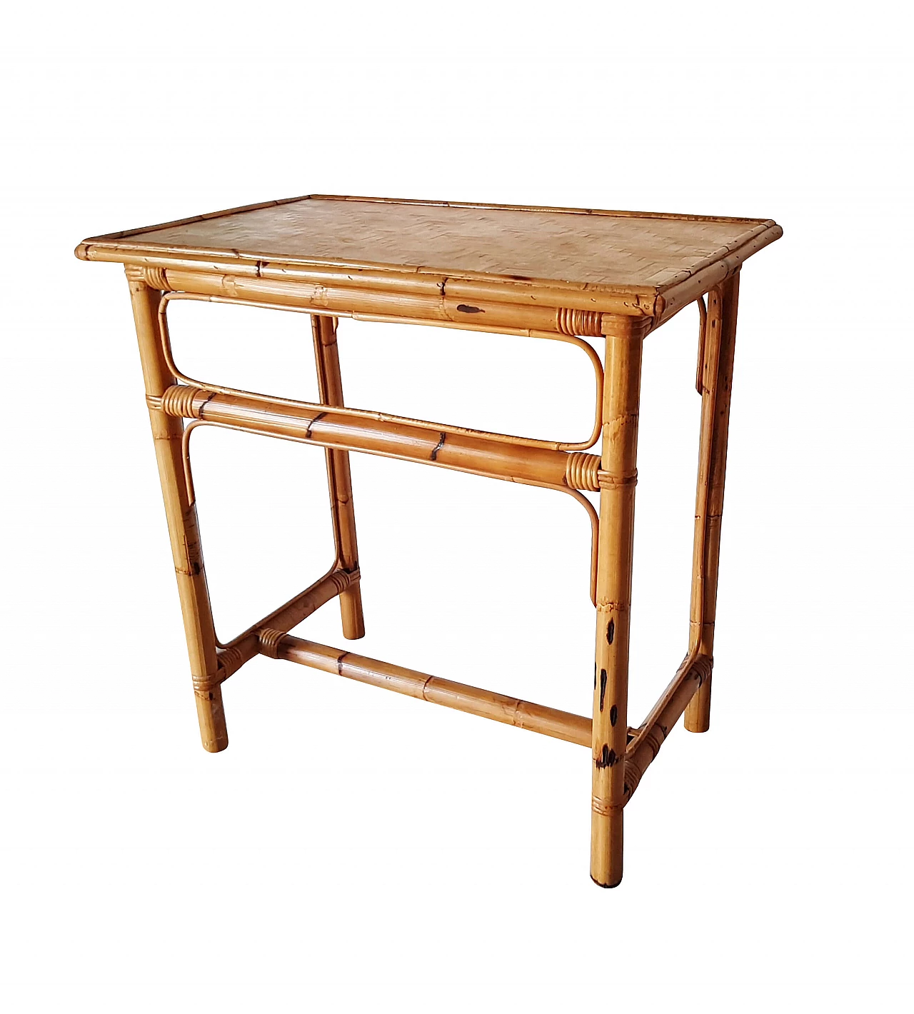 Bamboo writing desk, 70s 1233048