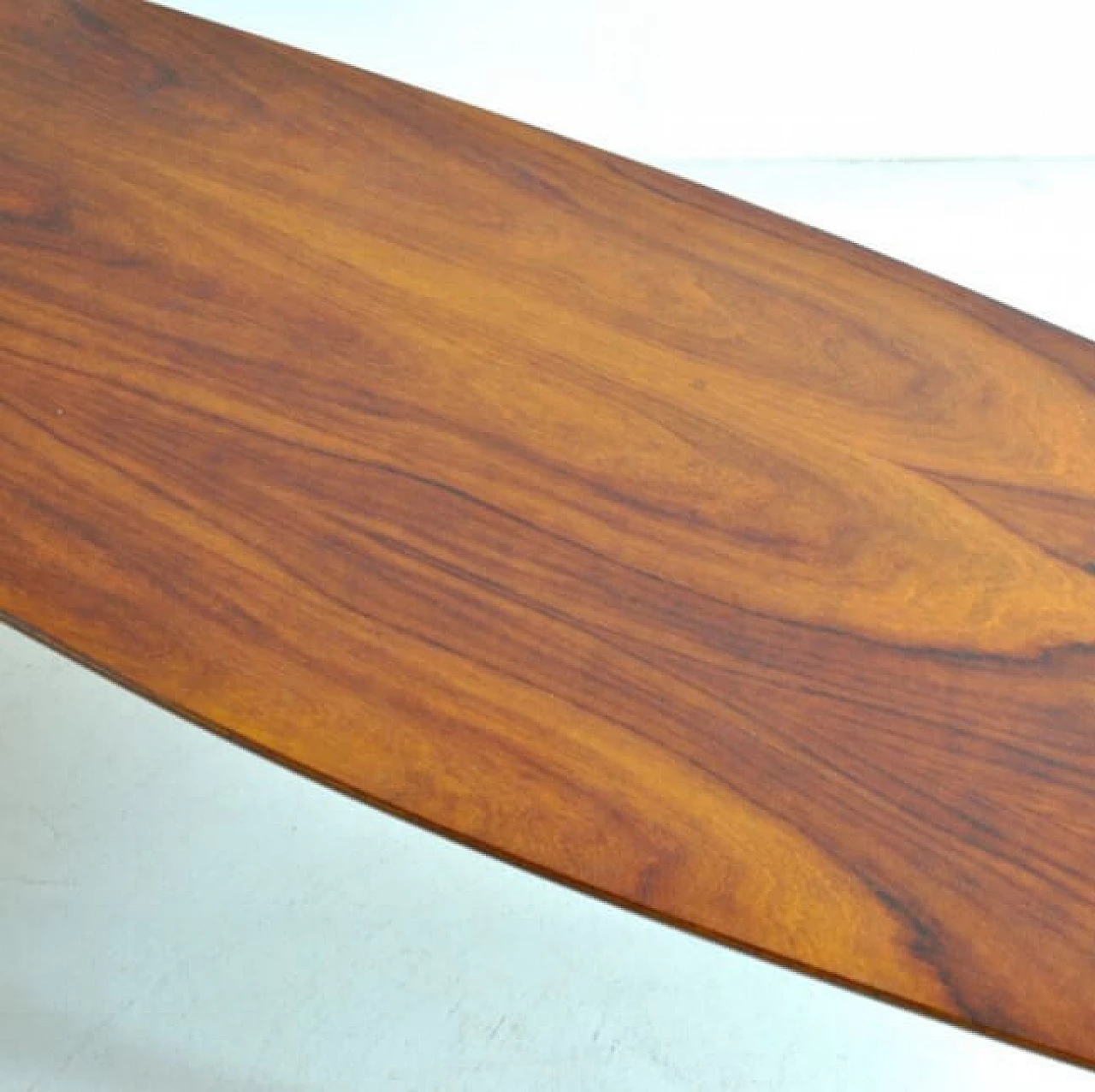 Coffee table in bent teak by Franco Campi and Carlo Graffi, 50s 1236695