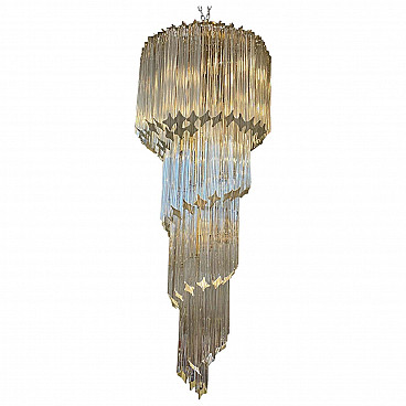 murano glass spiral chandelier