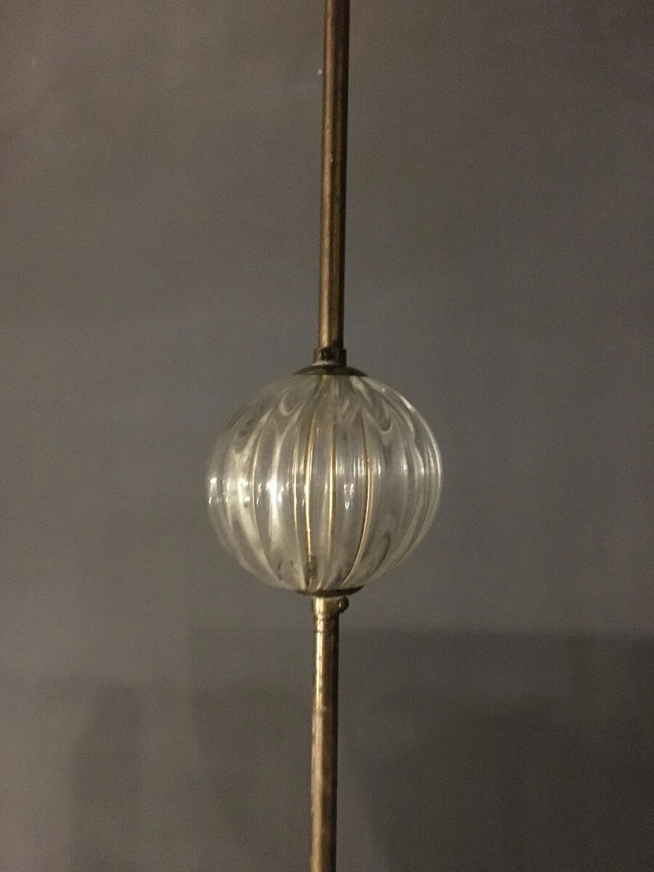 Suspension lamp in Murano glass by Ercole Barovier, 1940s 1245812