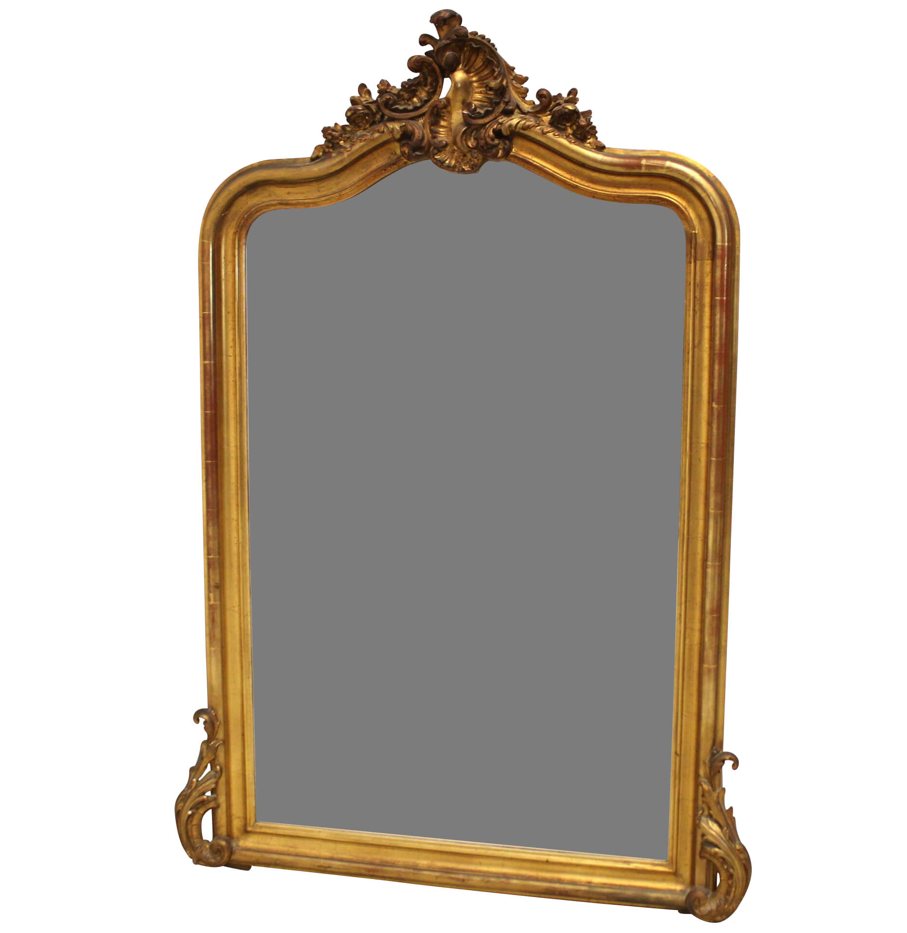 Louis Philippe Mirror with gilded legs