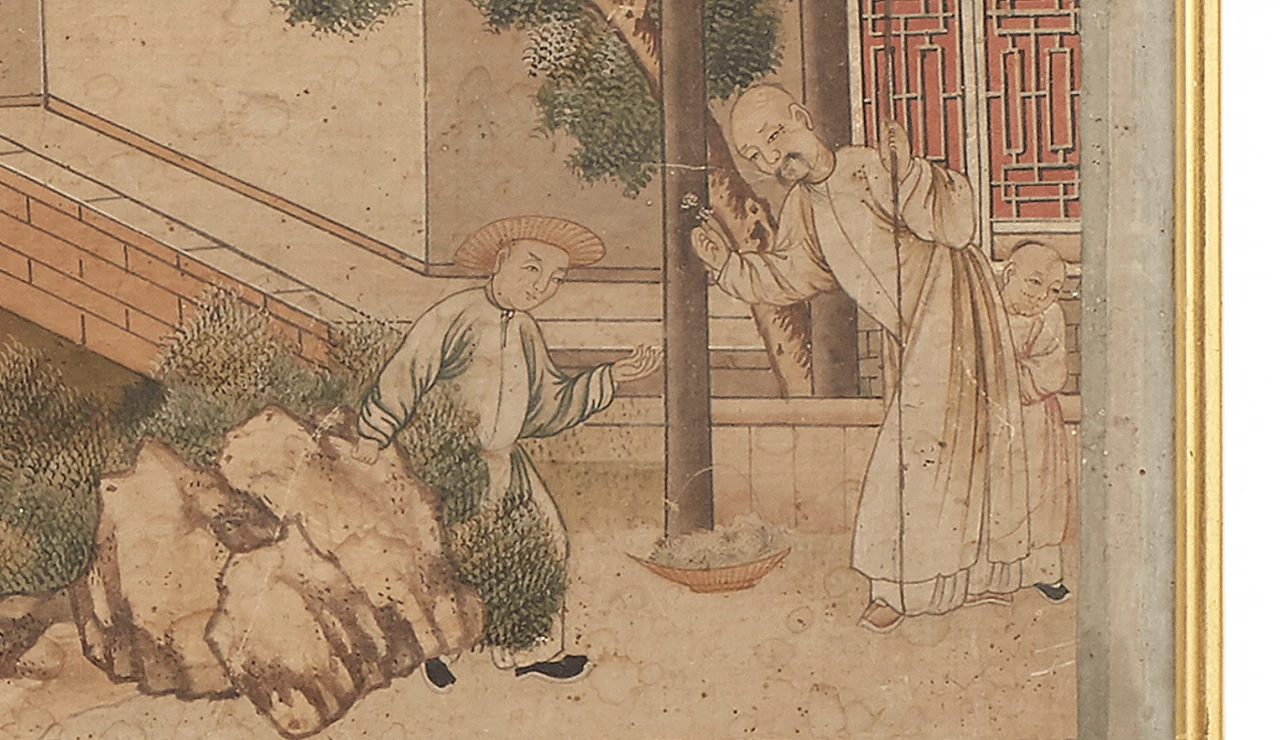 Chinese panel, late 18th century 1255709