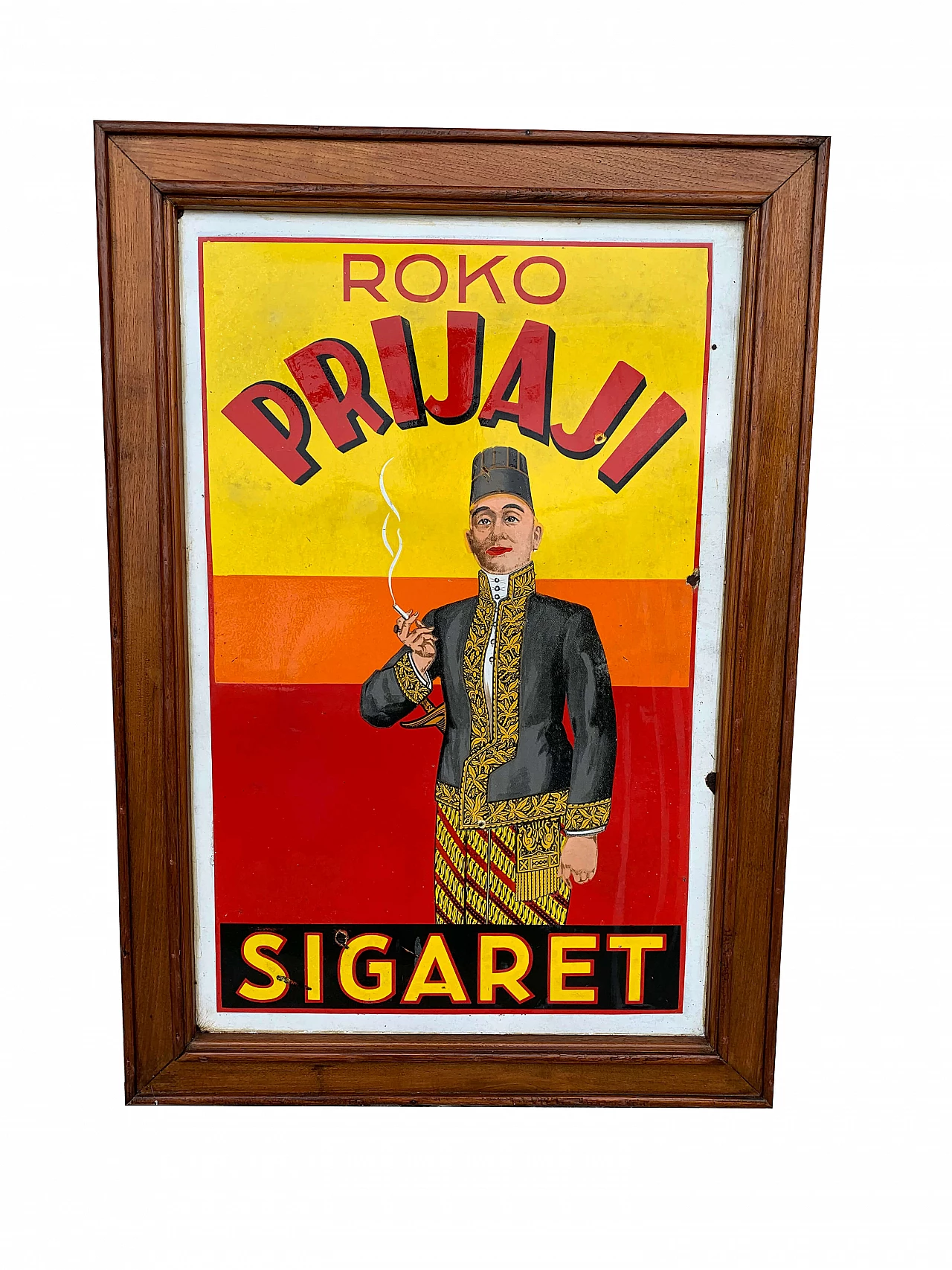 Roko Prijaji Sigaret enamelled sign, 60s 1258394