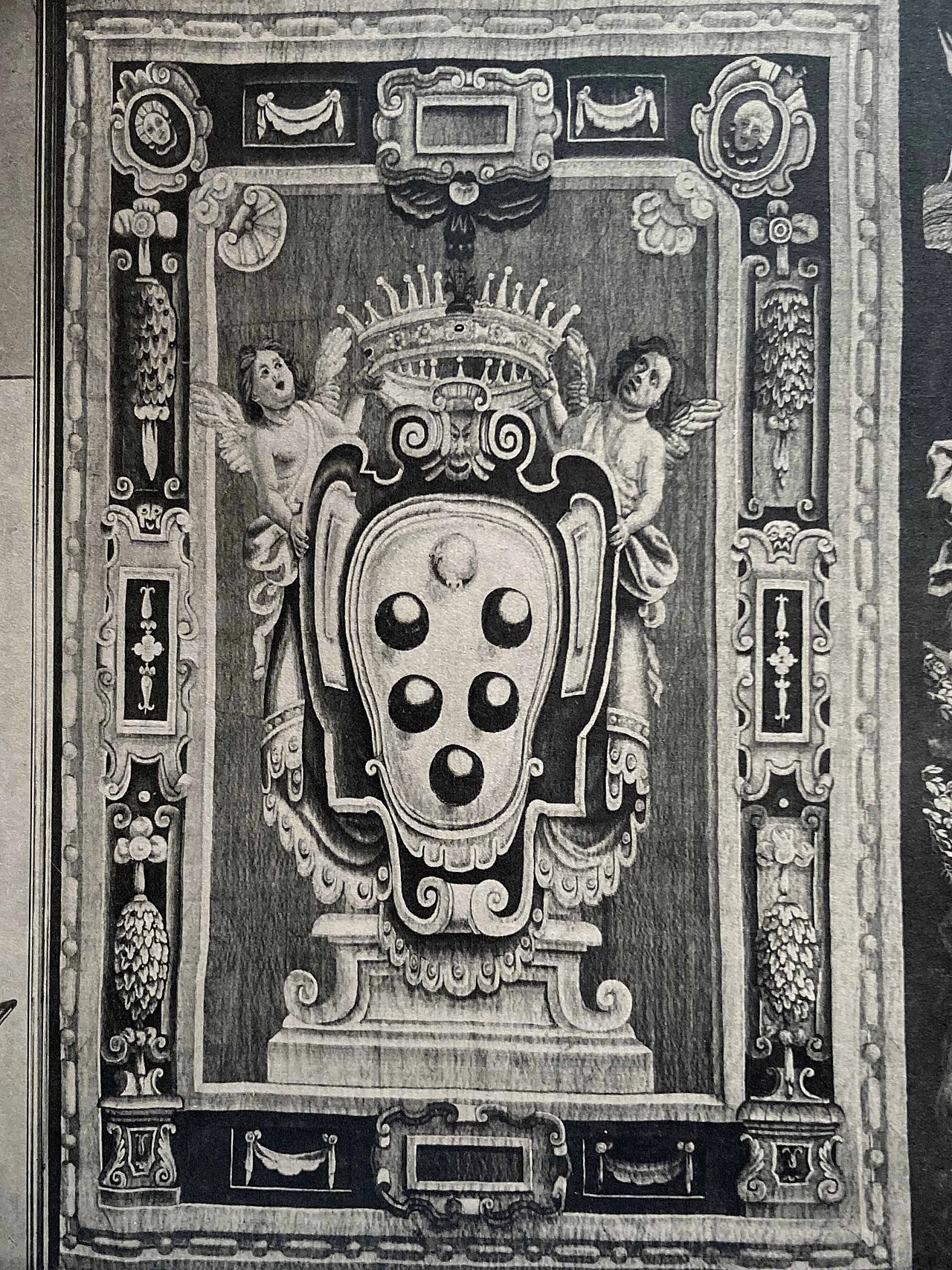 Print of the Medicean door, Florence, 1950s 1267359