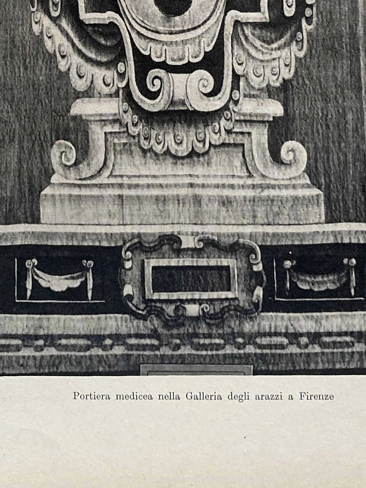 Print of the Medicean door, Florence, 1950s 1267363