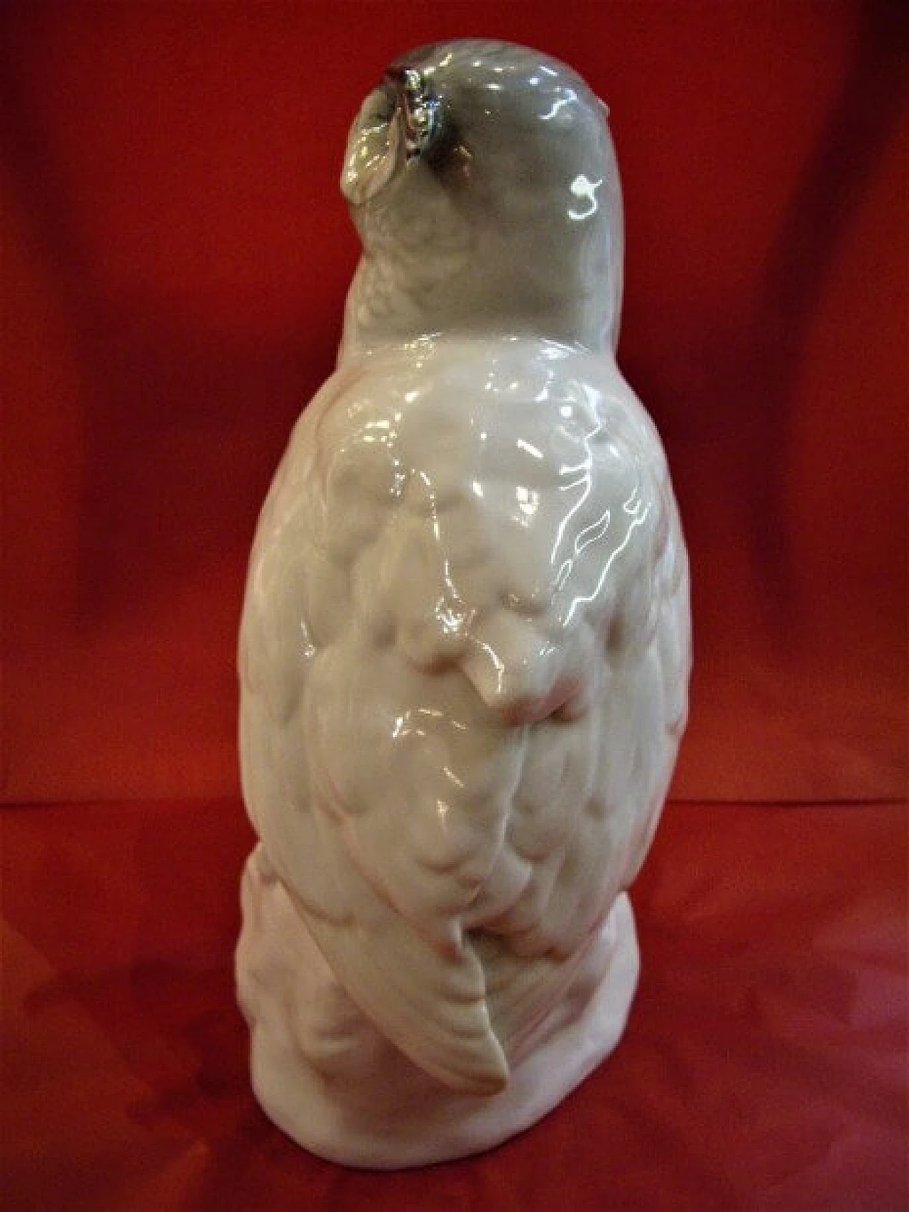 Sculpture of a horned owl in porcelain by Karl Ens Volskstedt, 10s 1268356