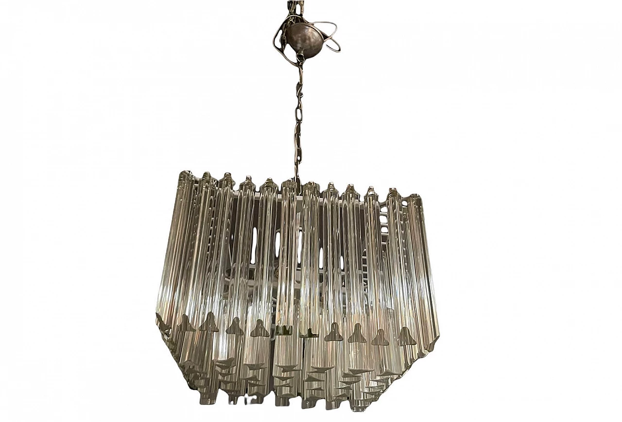 Murano glass chandelier by Paolo Venini, 70s 1268819