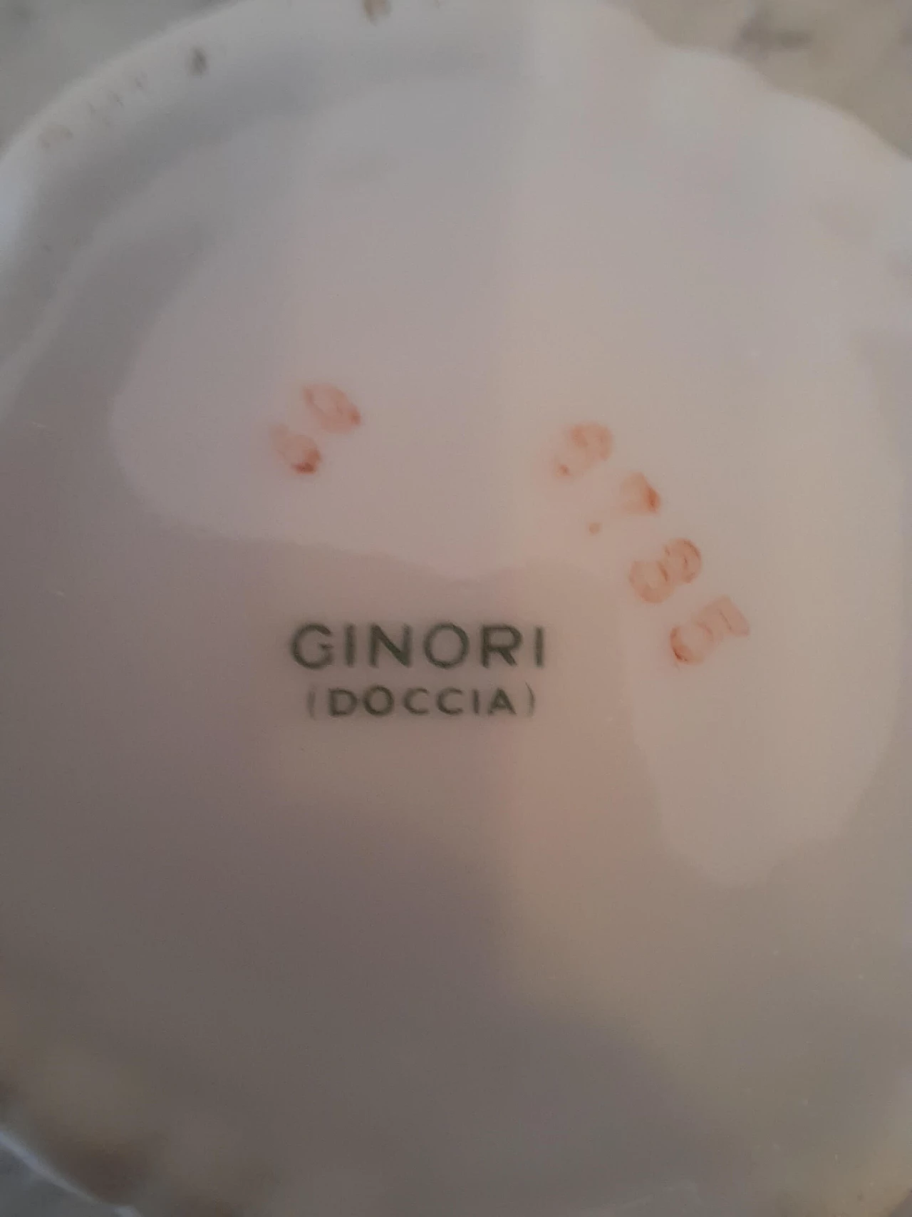 Servizio da tè antico in ceramica Ginori di Doccia, del 1800 1272790