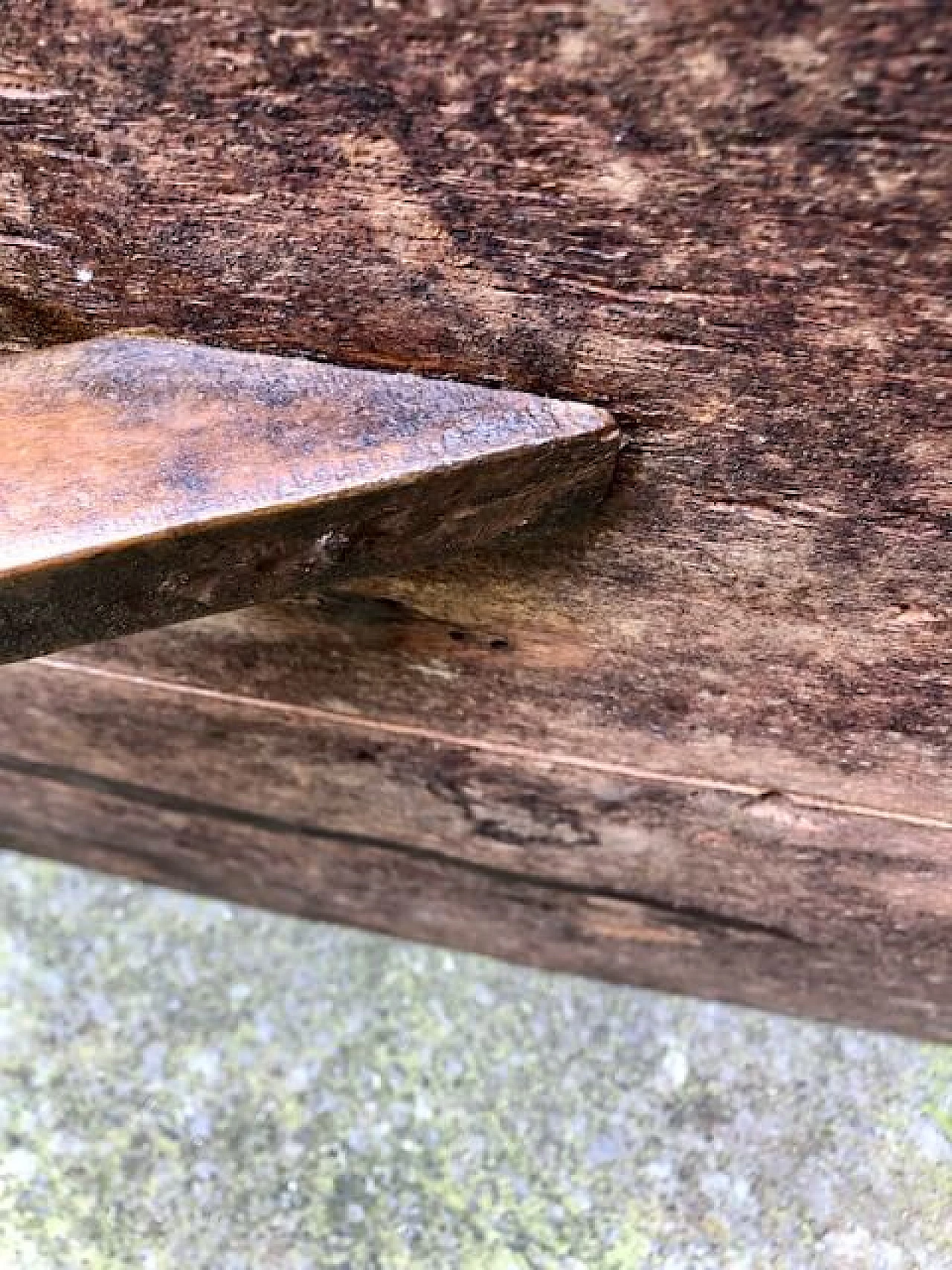 Table with trestle in wood, 18th century 1302356