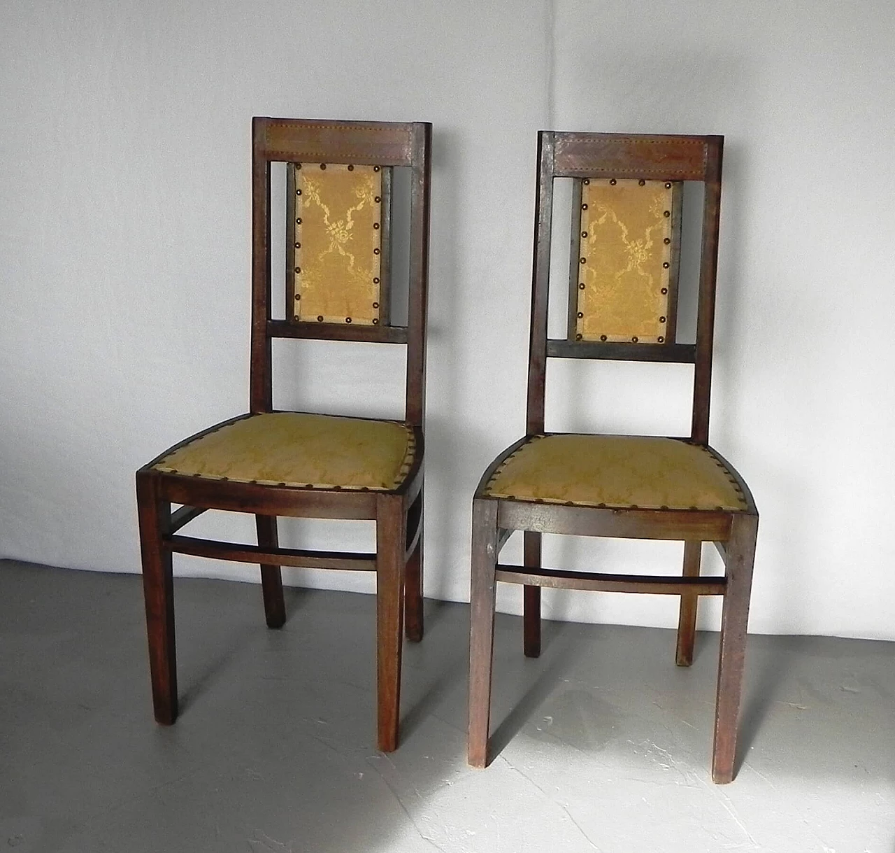 Pair of Art Nouveau chairs, early 1900s 1307566