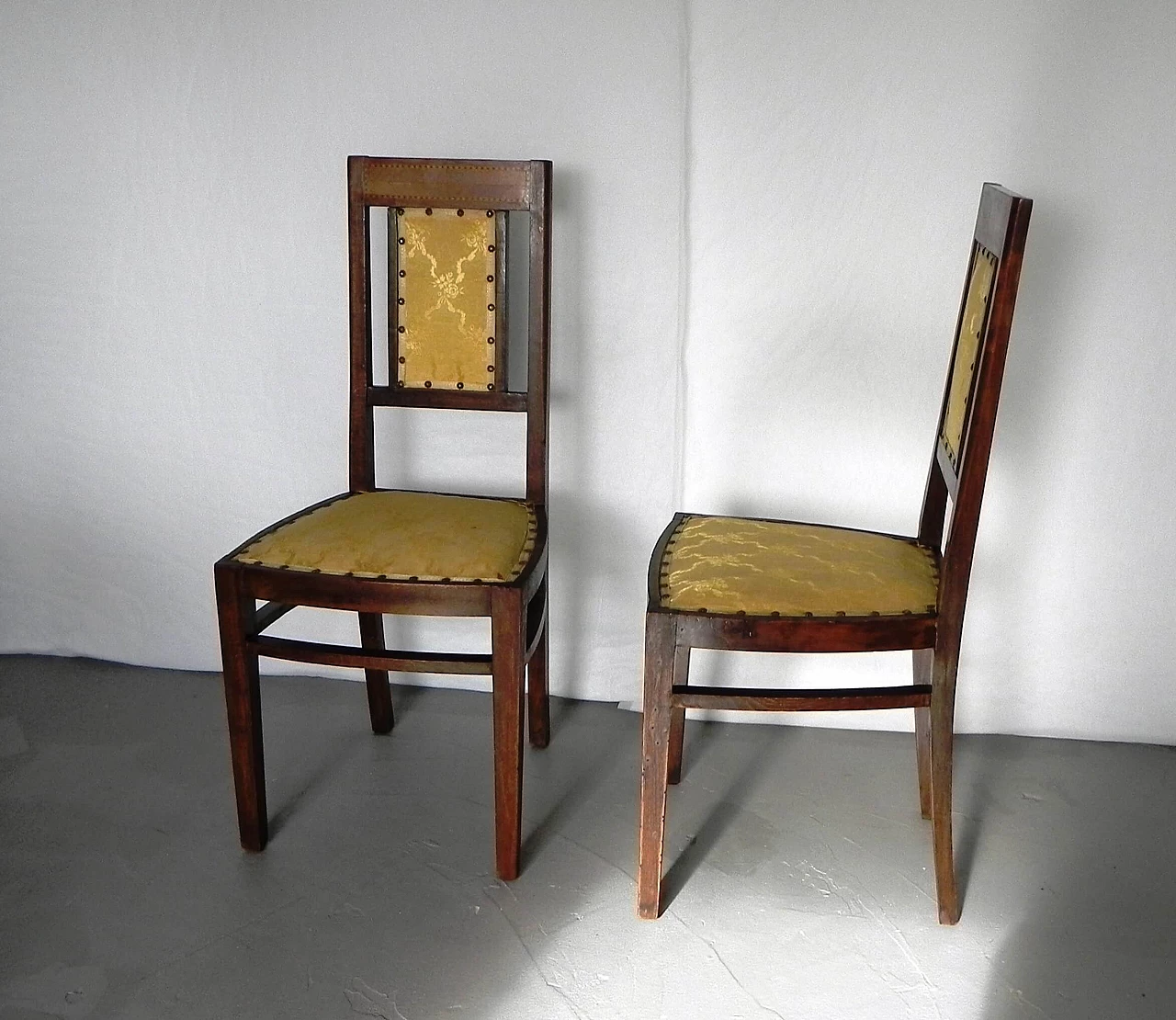 Pair of Art Nouveau chairs, early 1900s 1307567