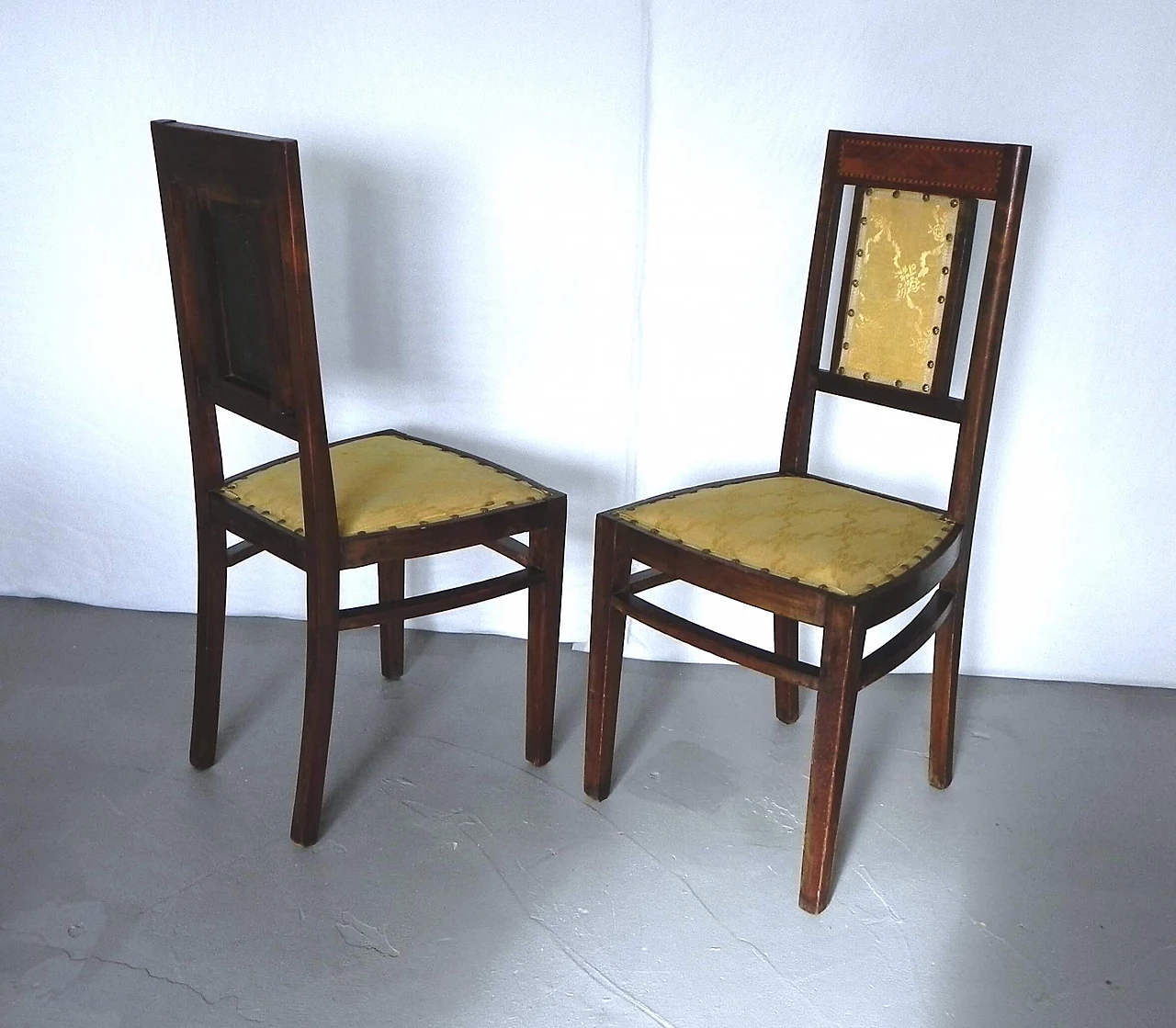 Pair of Art Nouveau chairs, early 1900s 1307573