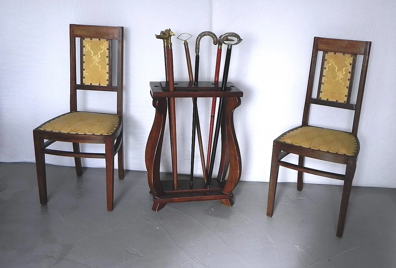 Pair of Art Nouveau chairs, early 1900s 1307574