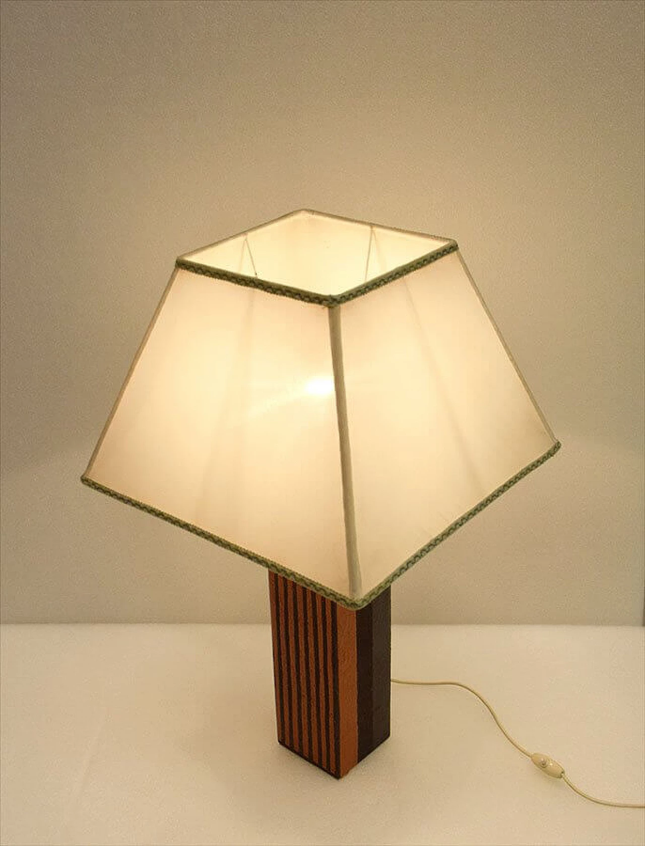 Lampada da tavolo in ceramica di Bitossi per Raymor, anni '60 1310899