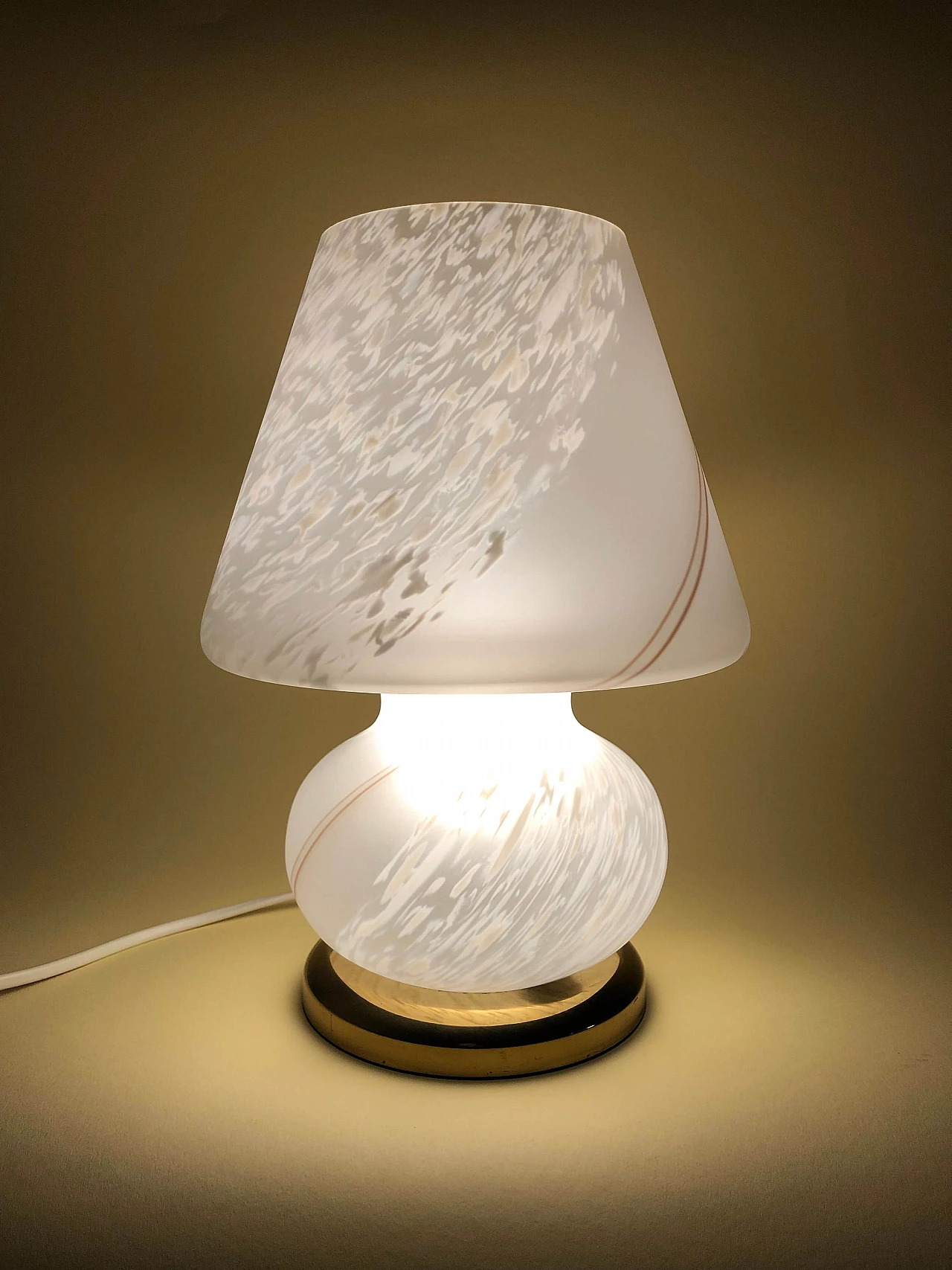 Mushroom lamp in Murano glass, 1960s 1323059