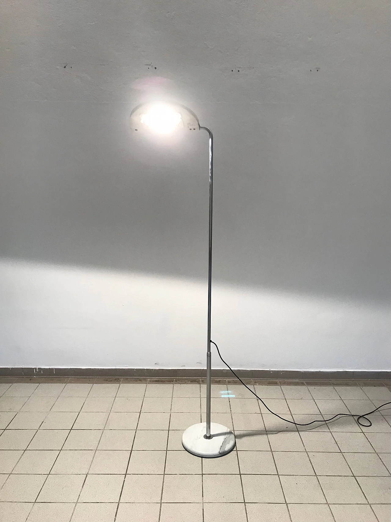 Mezzaluna floor lamp by Bruno Gecchelin for Skipper and Pollux, 1970s 1330745