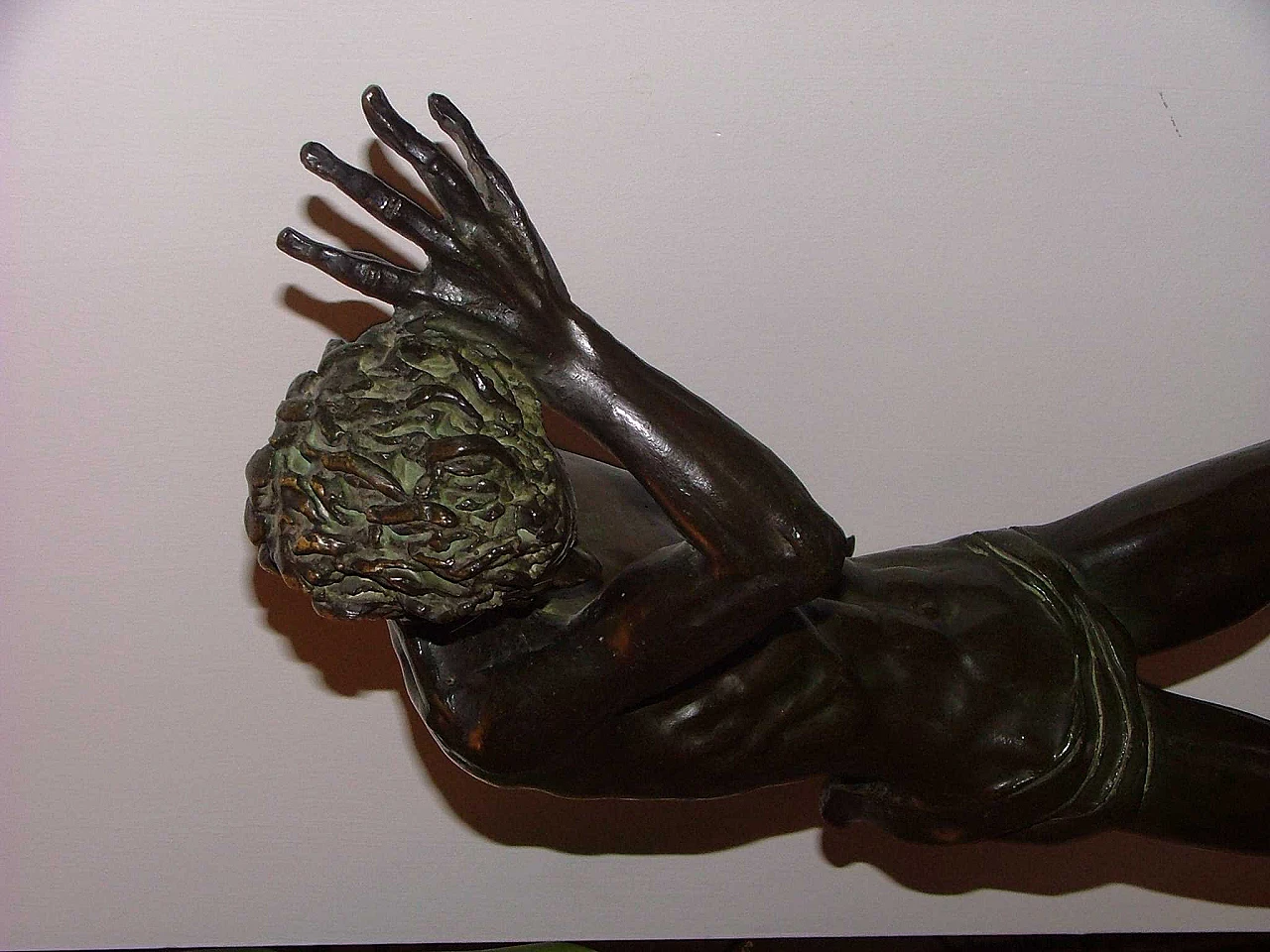 Carlo Paganini, Cain and Abel, bronze sculpture, 1944 1331856