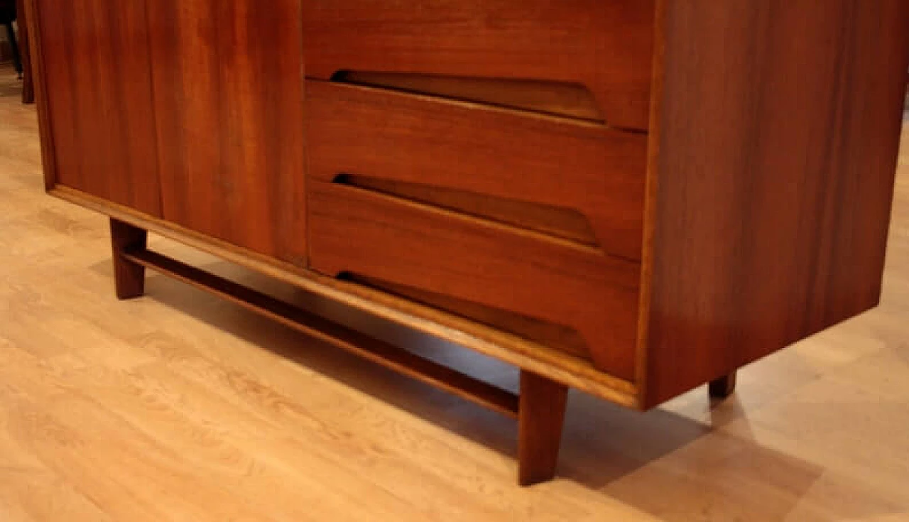 Edmondo Palutari sideboard in teak and brass, 1950s 1331911