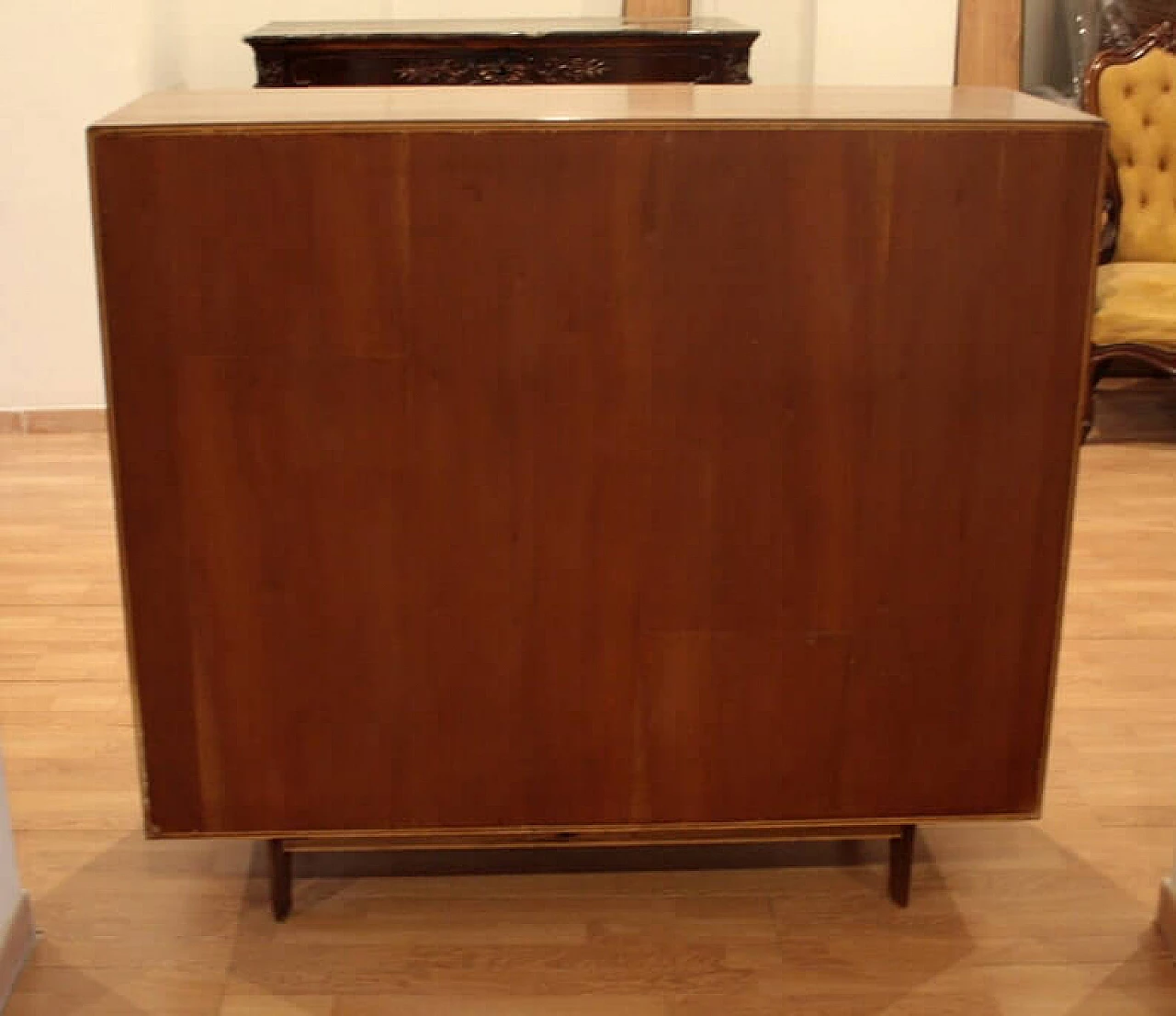 Edmondo Palutari sideboard in teak and brass, 1950s 1331912