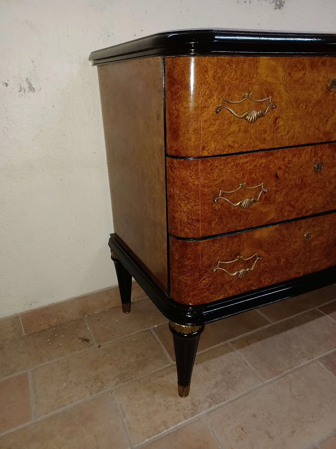 Art Deco chest of drawers with 6 drawers, 1930s 1343165