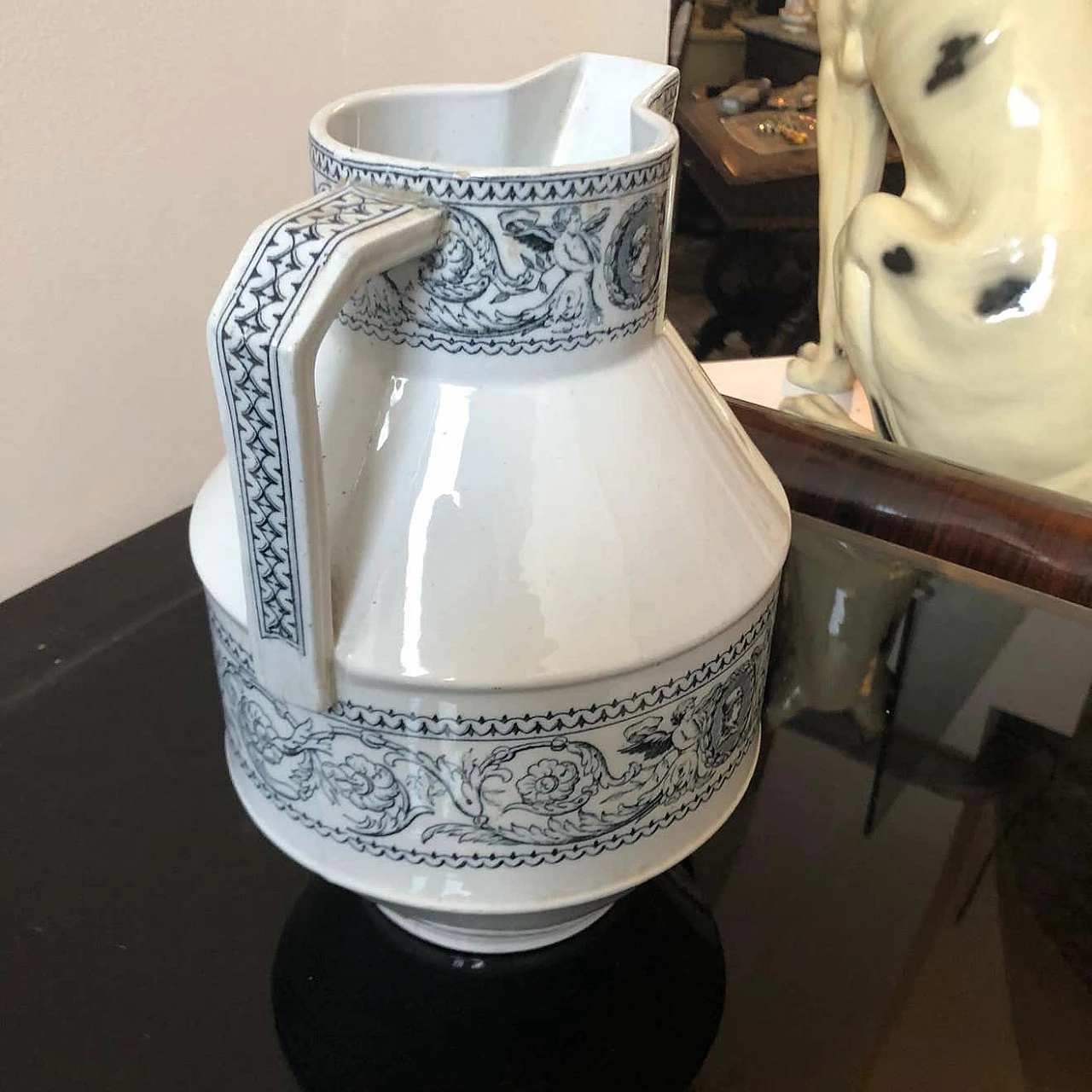 Victorian jug in ceramic, 19th century 1345213