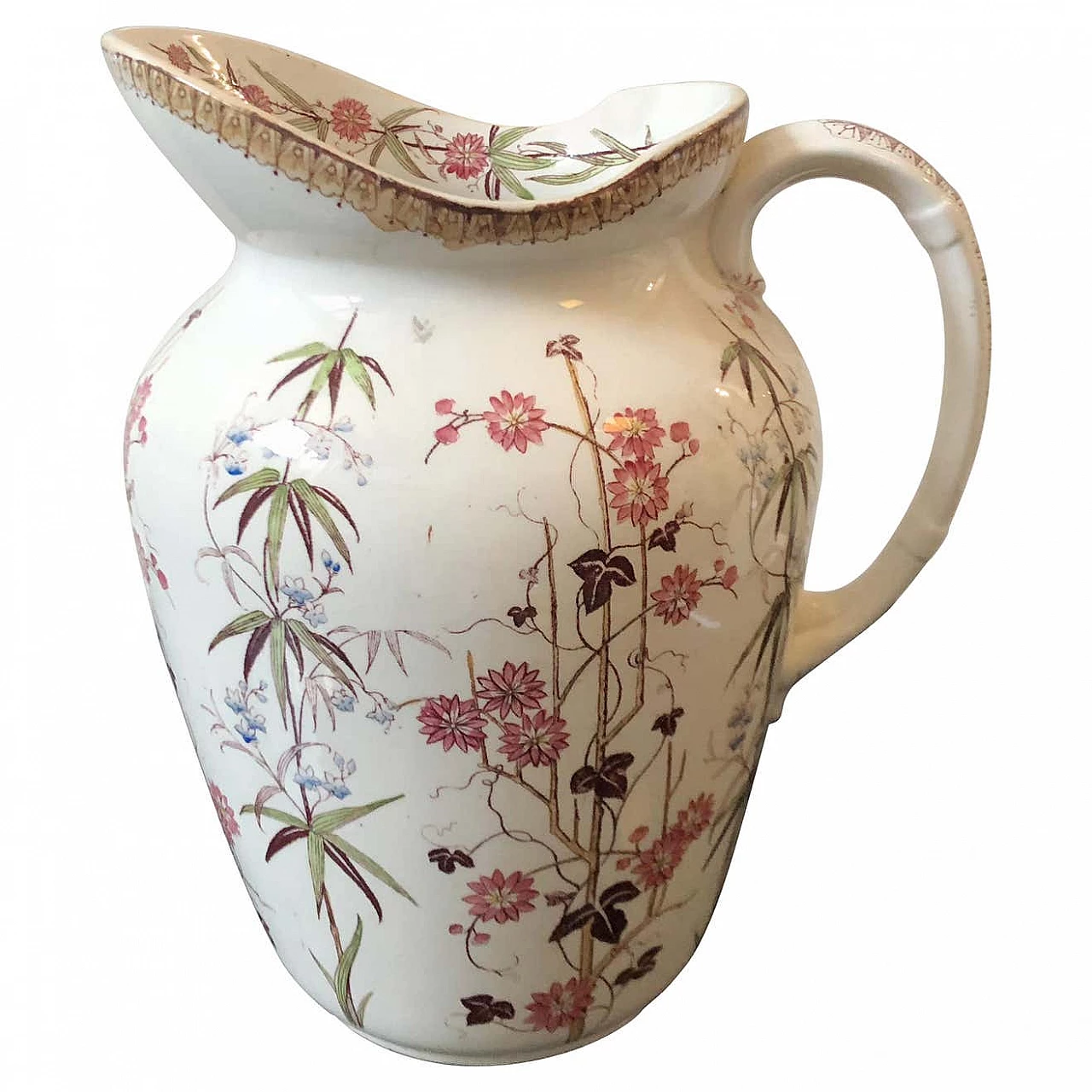 Victorian jug in ceramic, 19th century 1345262