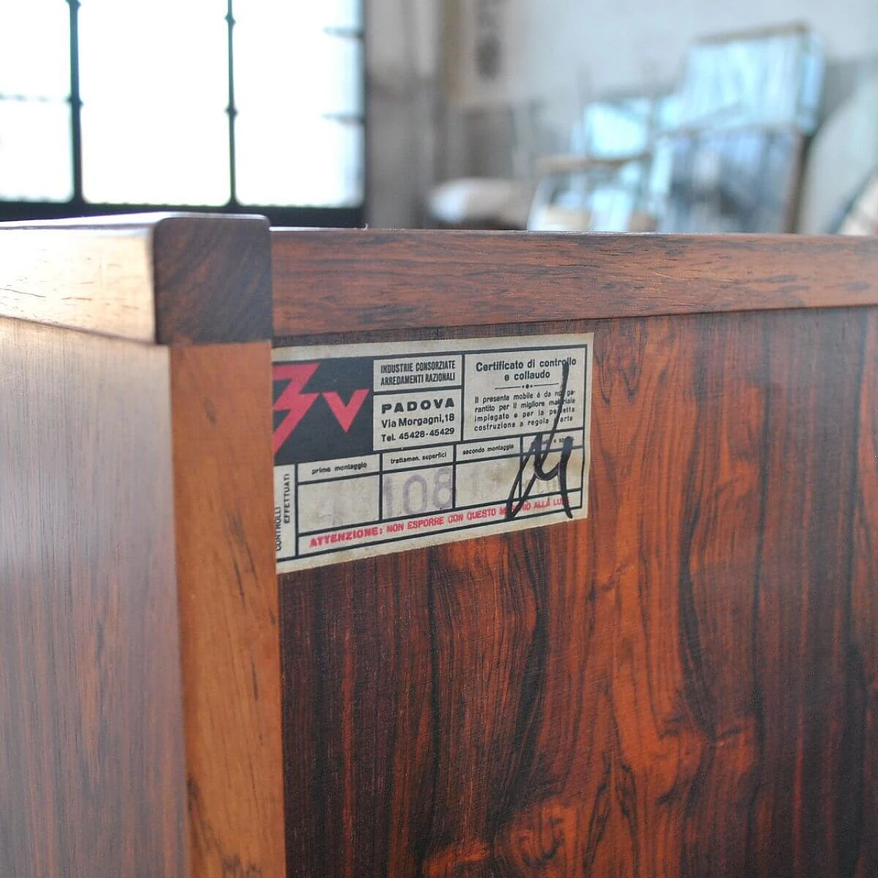 Sideboard in teak by Georges Coslin for 3v Arredamenti Padova, 60s 1346137