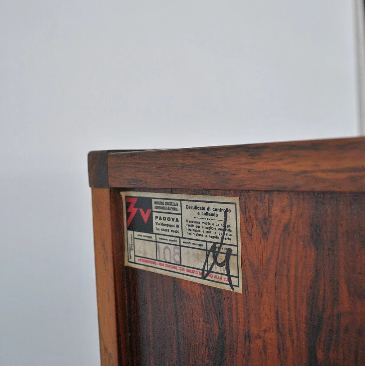 Sideboard in teak by Georges Coslin for 3v Arredamenti Padova, 60s 1346139