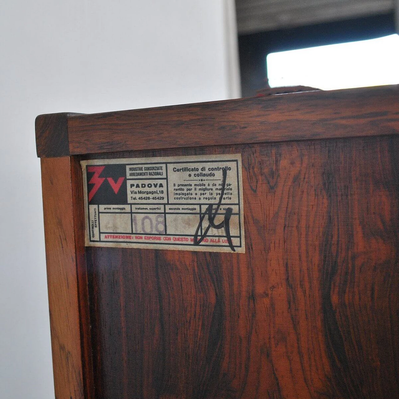 Sideboard in teak by Georges Coslin for 3v Arredamenti Padova, 60s 1346144