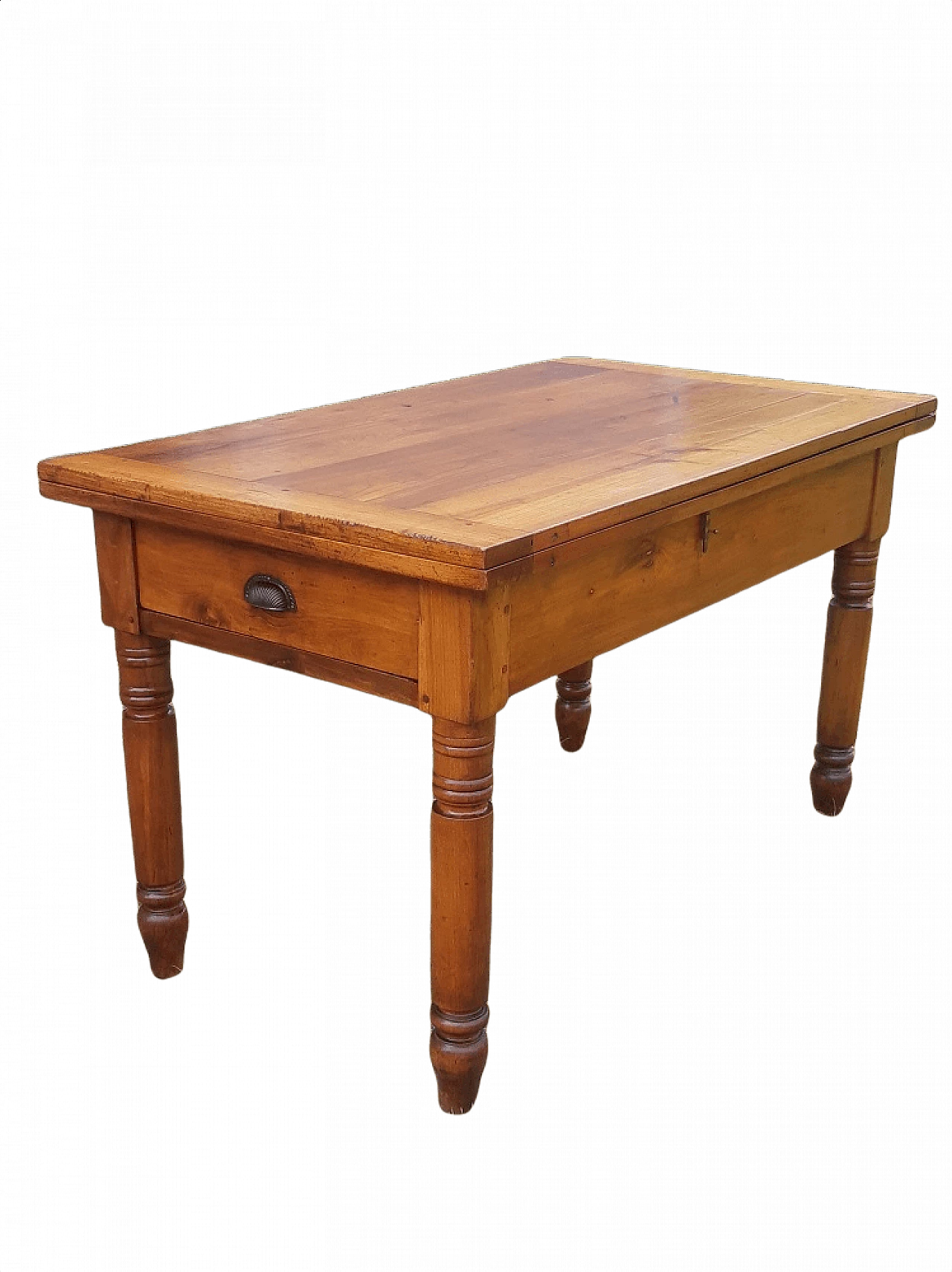 Extendable cherry wood table from Emilia, 19th century 1348128