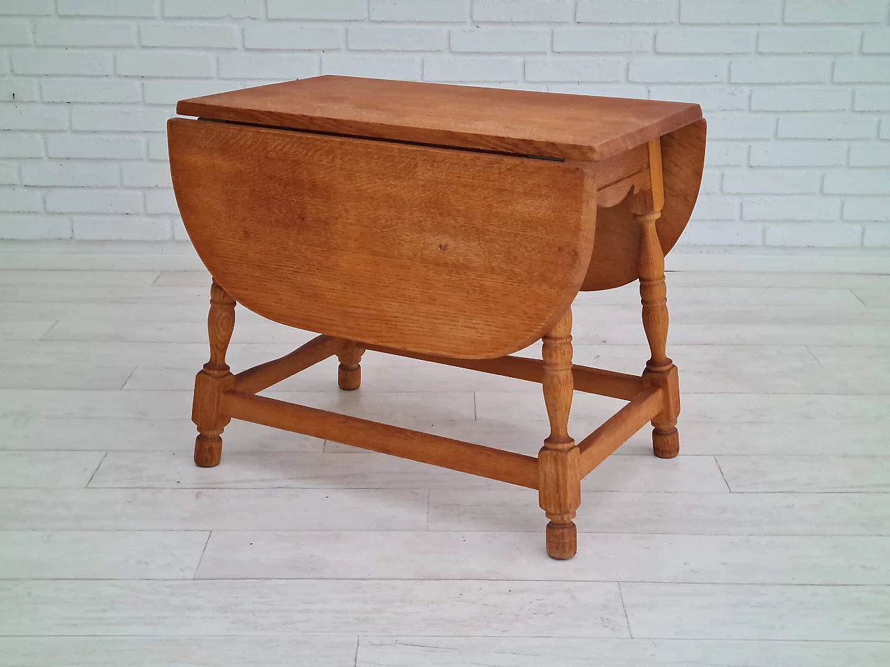 Danish oak coffee table in the style of Henning Kjærnulf, 1960s 1351899