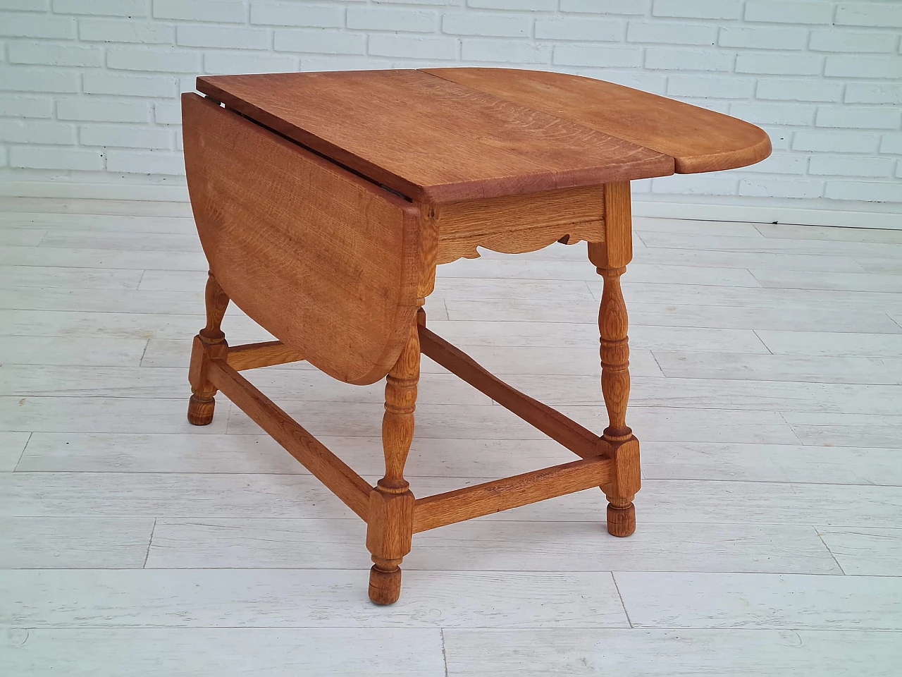 Danish oak coffee table in the style of Henning Kjærnulf, 1960s 1351910