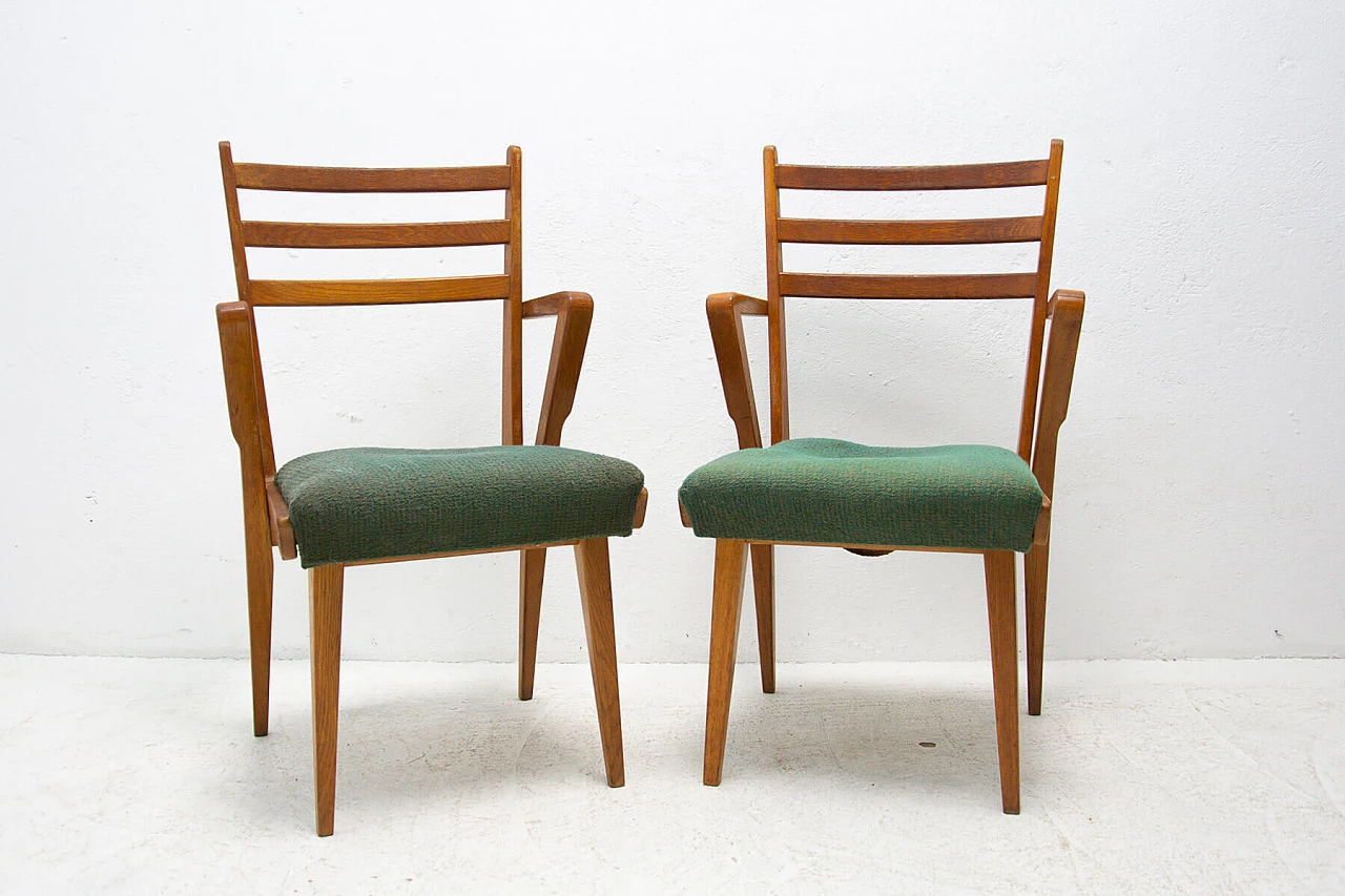 Pair of bentwood office chairs, 1960s 1352957