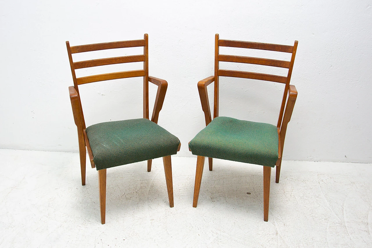 Pair of bentwood office chairs, 1960s 1352958