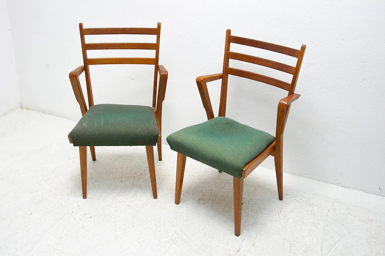 Pair of bentwood office chairs, 1960s 1352959