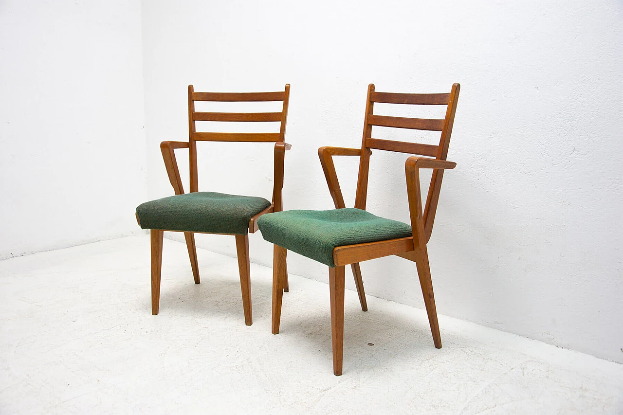 Pair of bentwood office chairs, 1960s 1352962