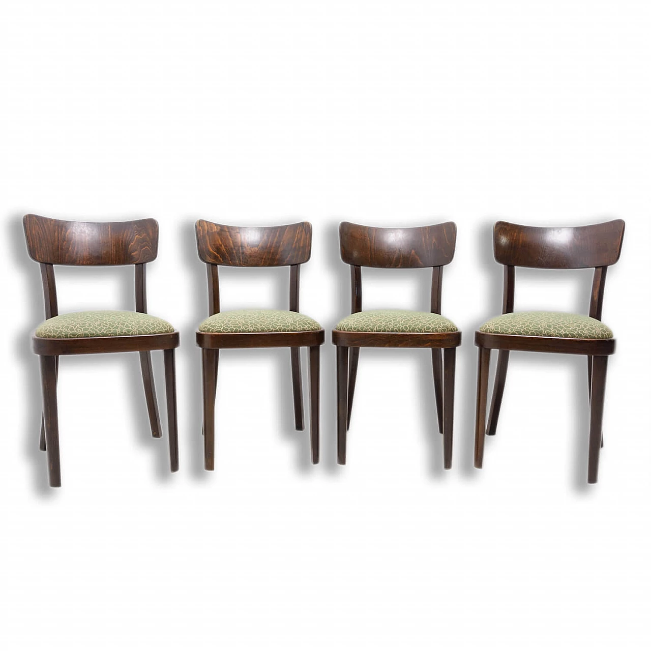 4 Thonet dining chairs, 1950s 1353744