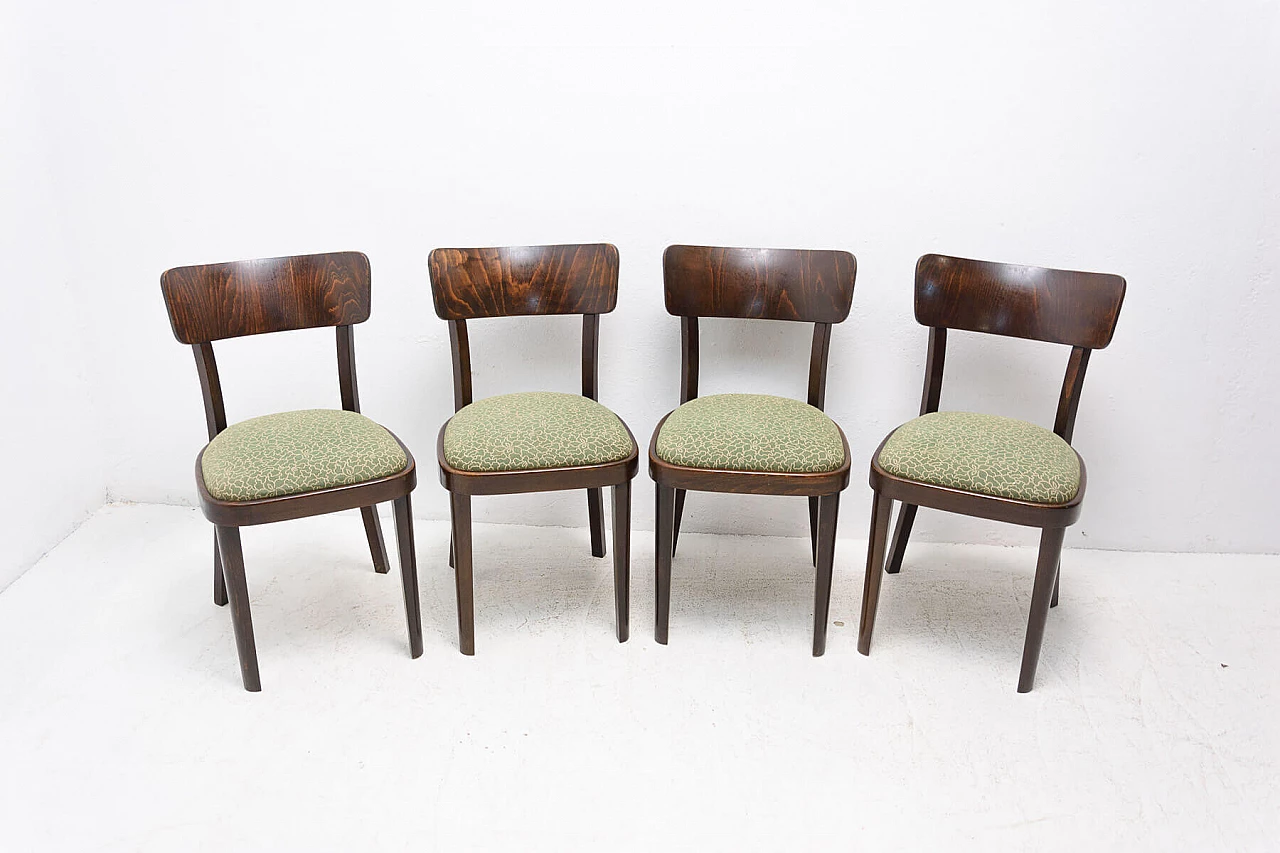 4 Thonet dining chairs, 1950s 1353746