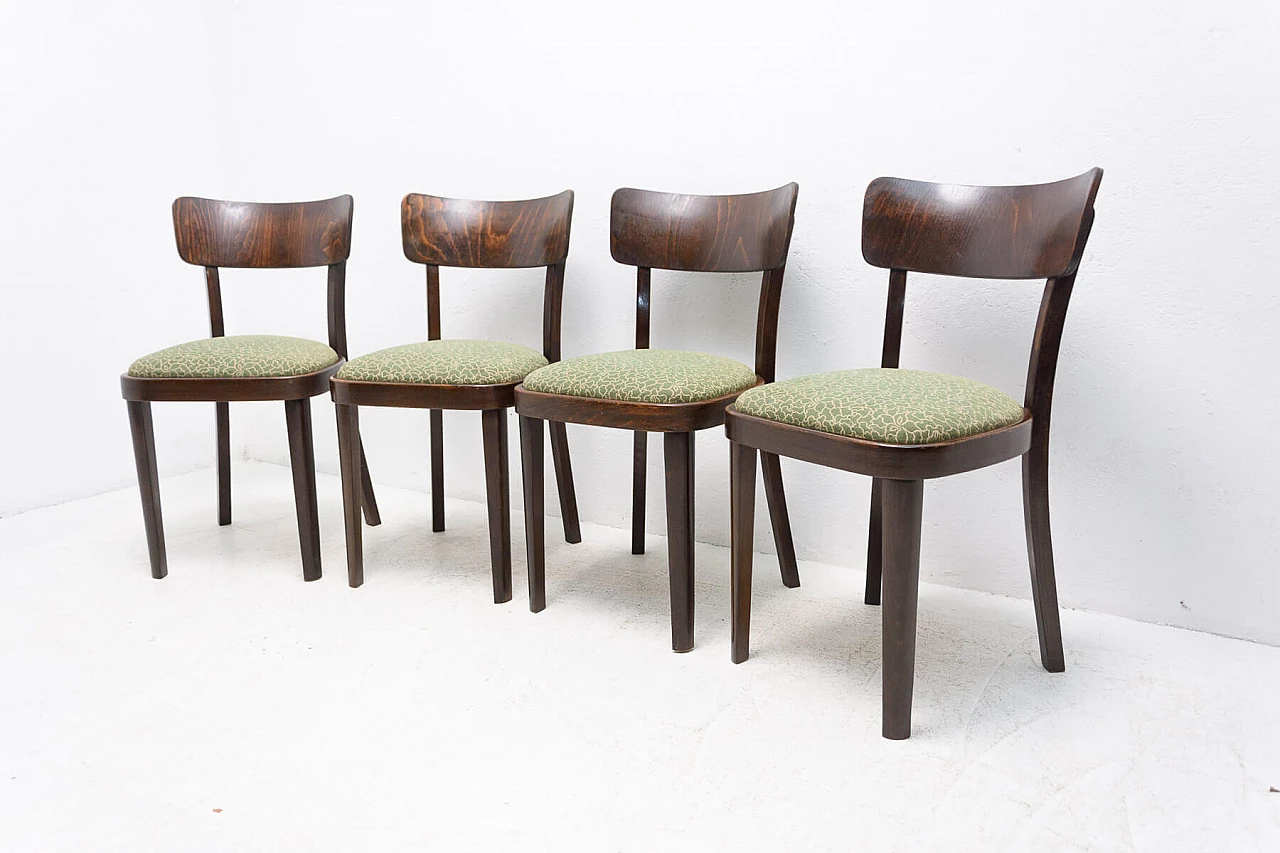 4 Thonet dining chairs, 1950s 1353748