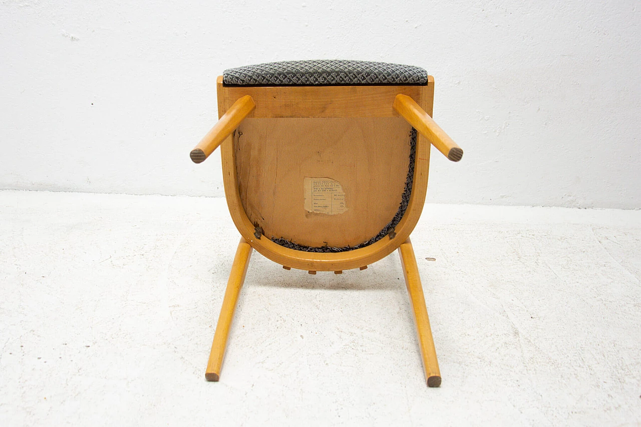 Dining chair by Jiří Jiroutek for Interiér Praha, 1960s 1353975