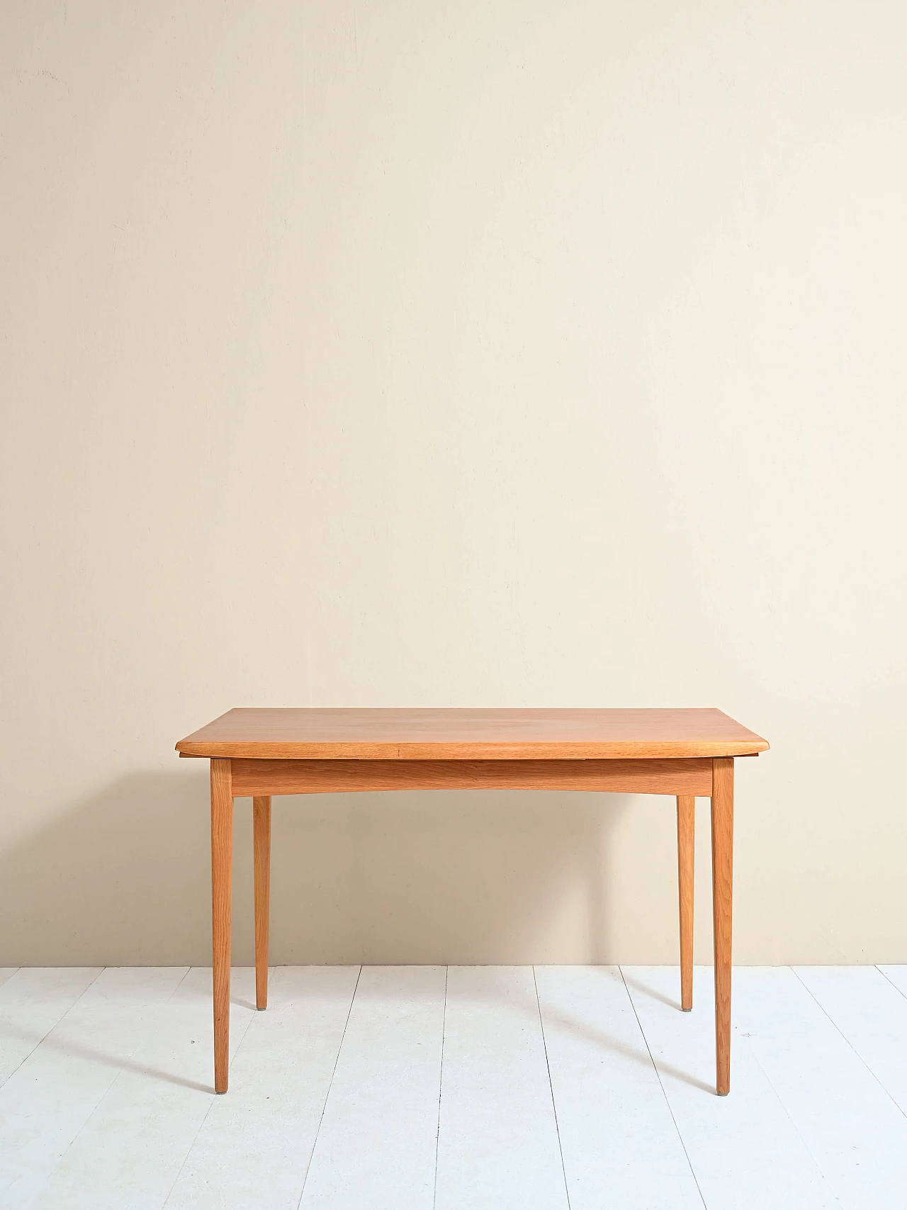 Extendable teak dining table, 1960s 1366131