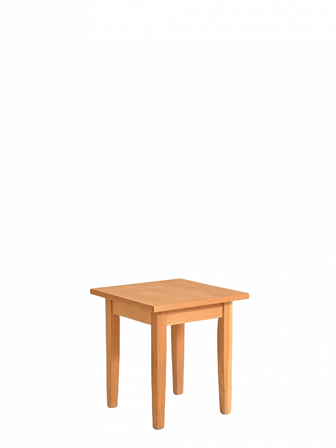 Square oak coffee table, 1980s 1370210