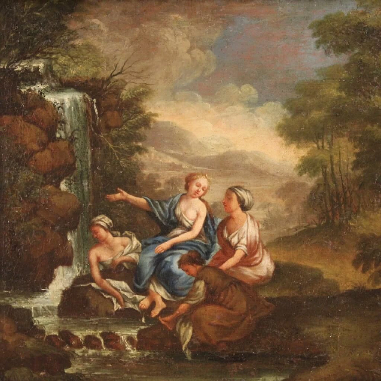 Diana's Bath, Venetian oil painting, 18th century 1370328