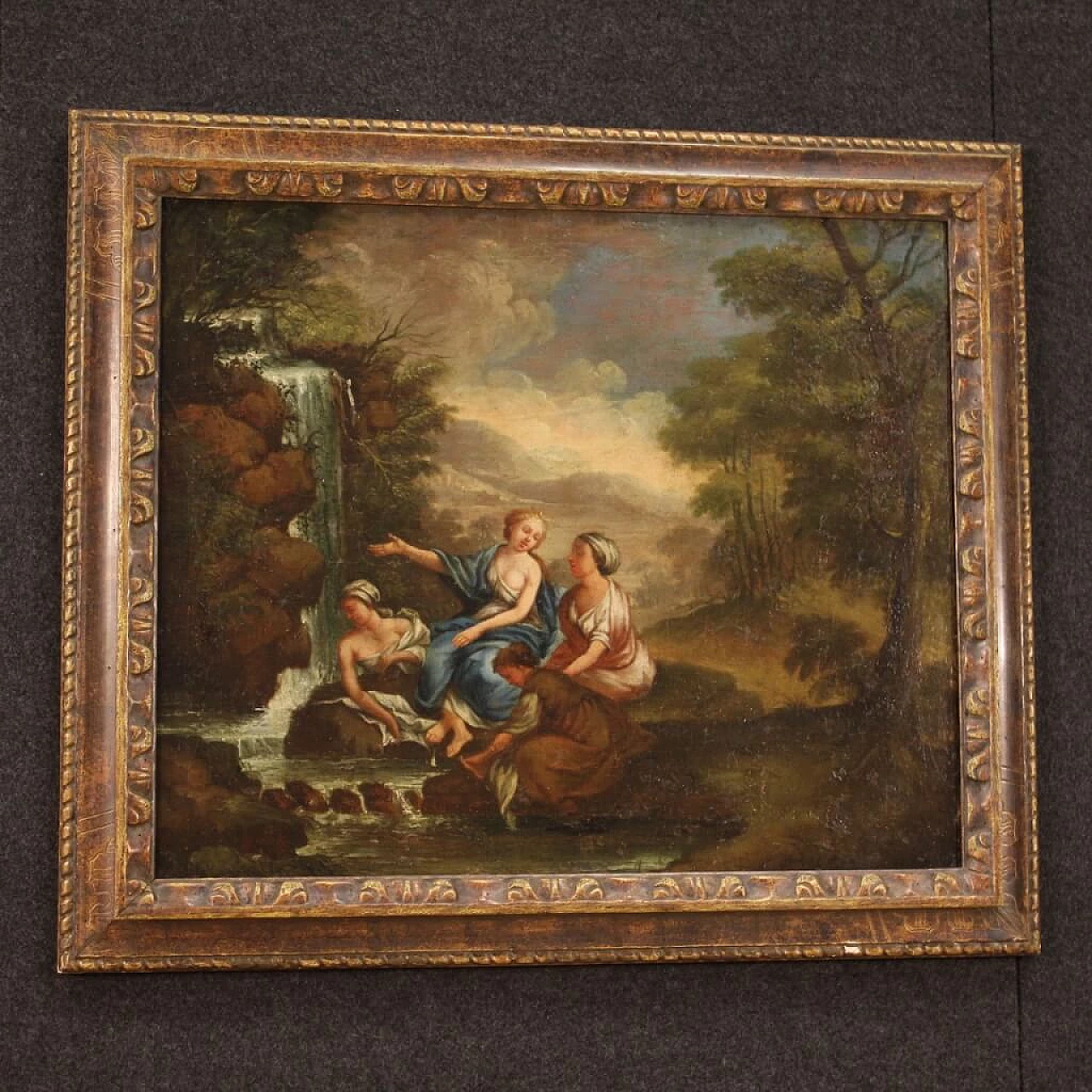 Diana's Bath, Venetian oil painting, 18th century 1370337