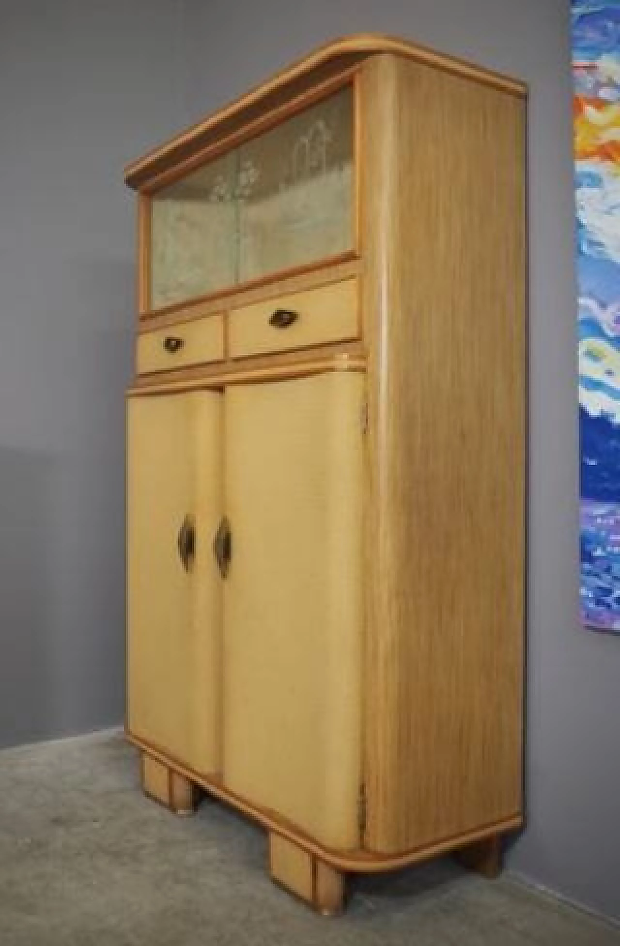 Pair of beech sideboards, 1950s 1371970