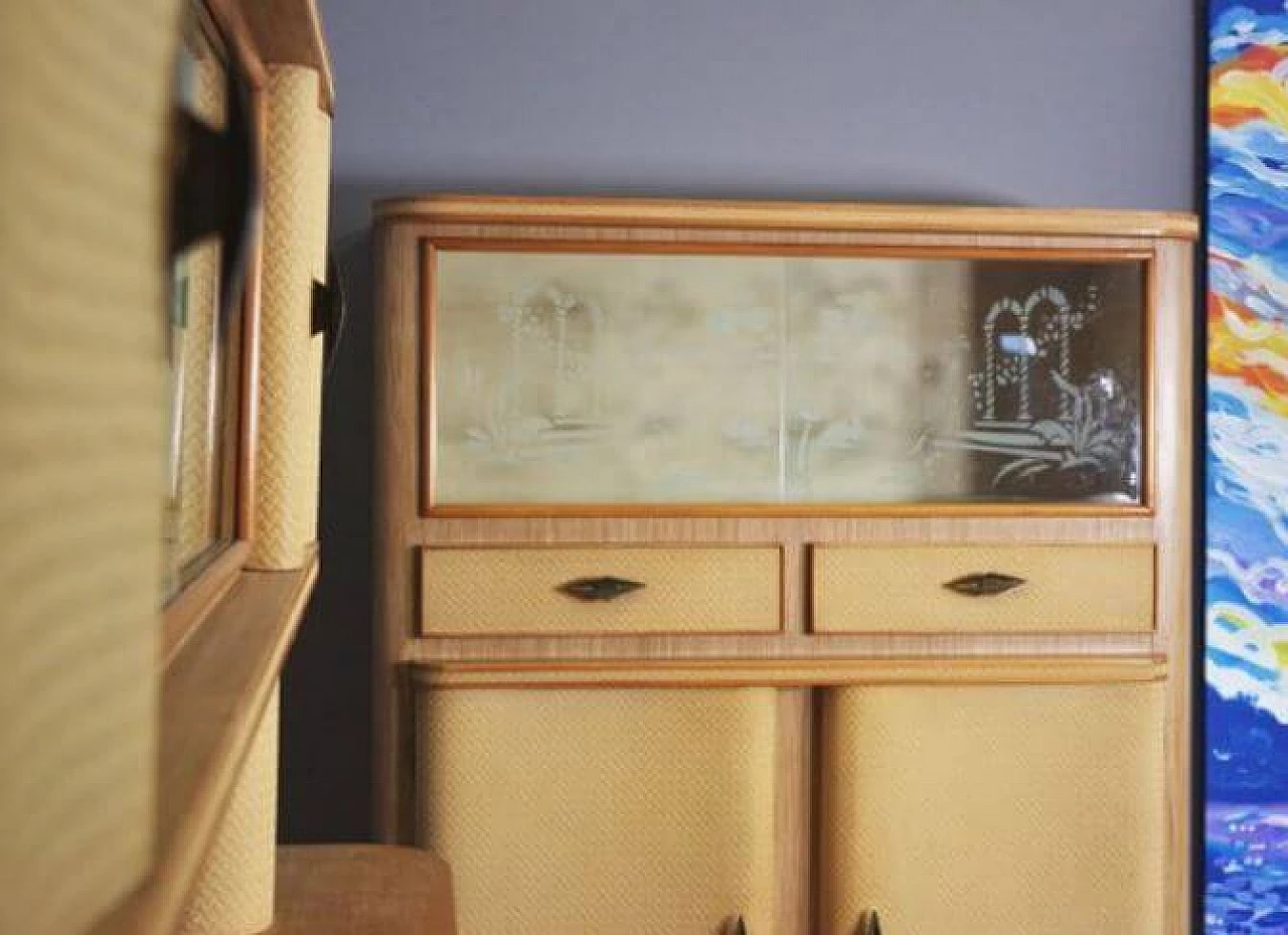 Pair of beech sideboards, 1950s 1371972