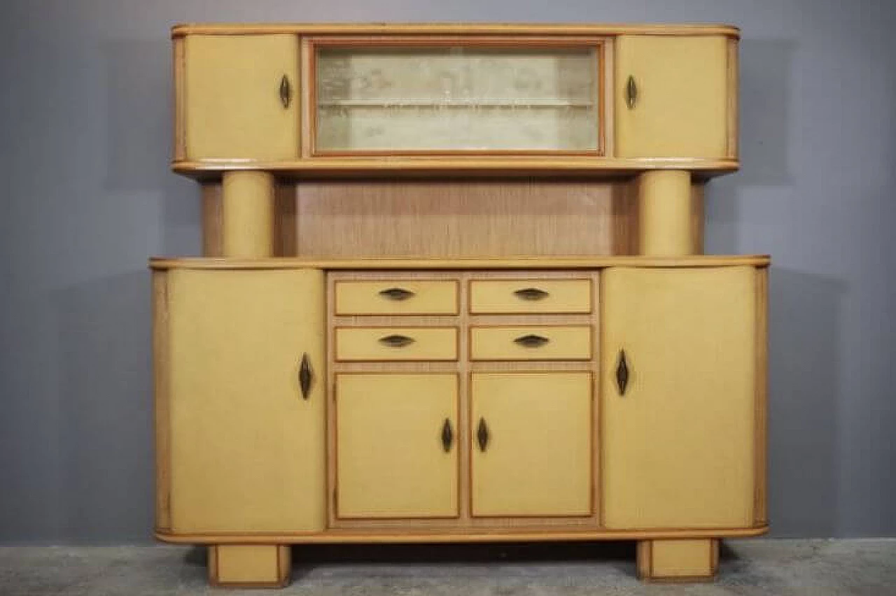 Pair of beech sideboards, 1950s 1371975