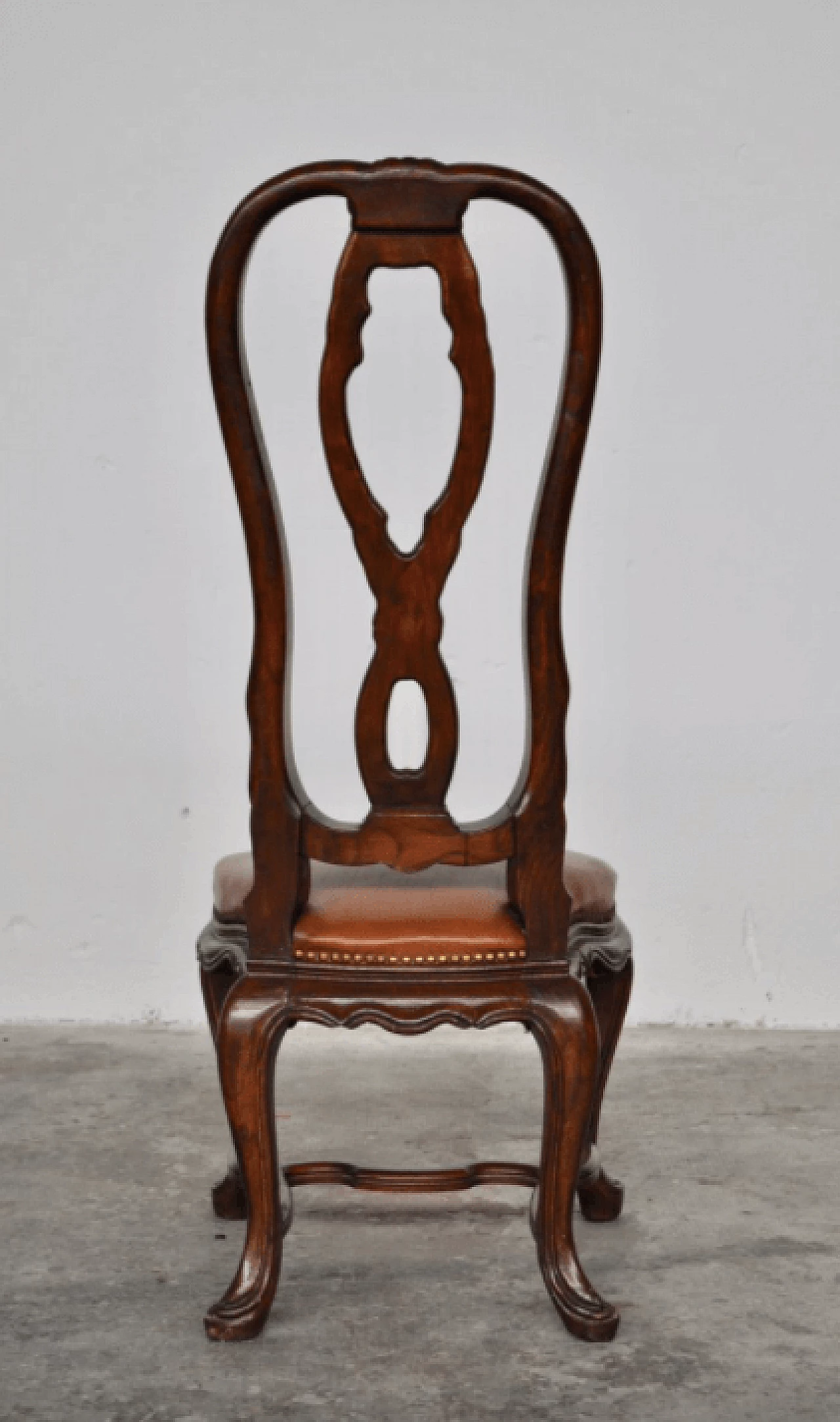 7 Hand-carved ashwood chairs, 1950s 1372720